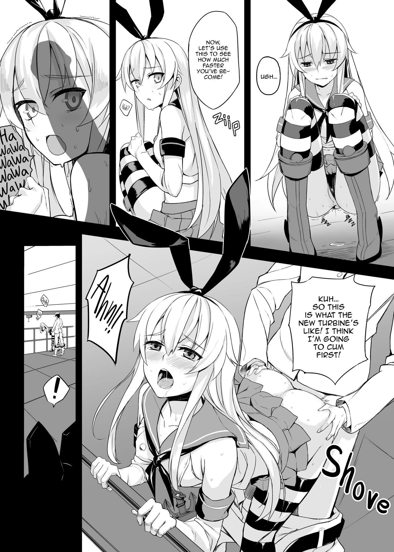 The Worries of Secretary Ship Kaga porn comic picture 7