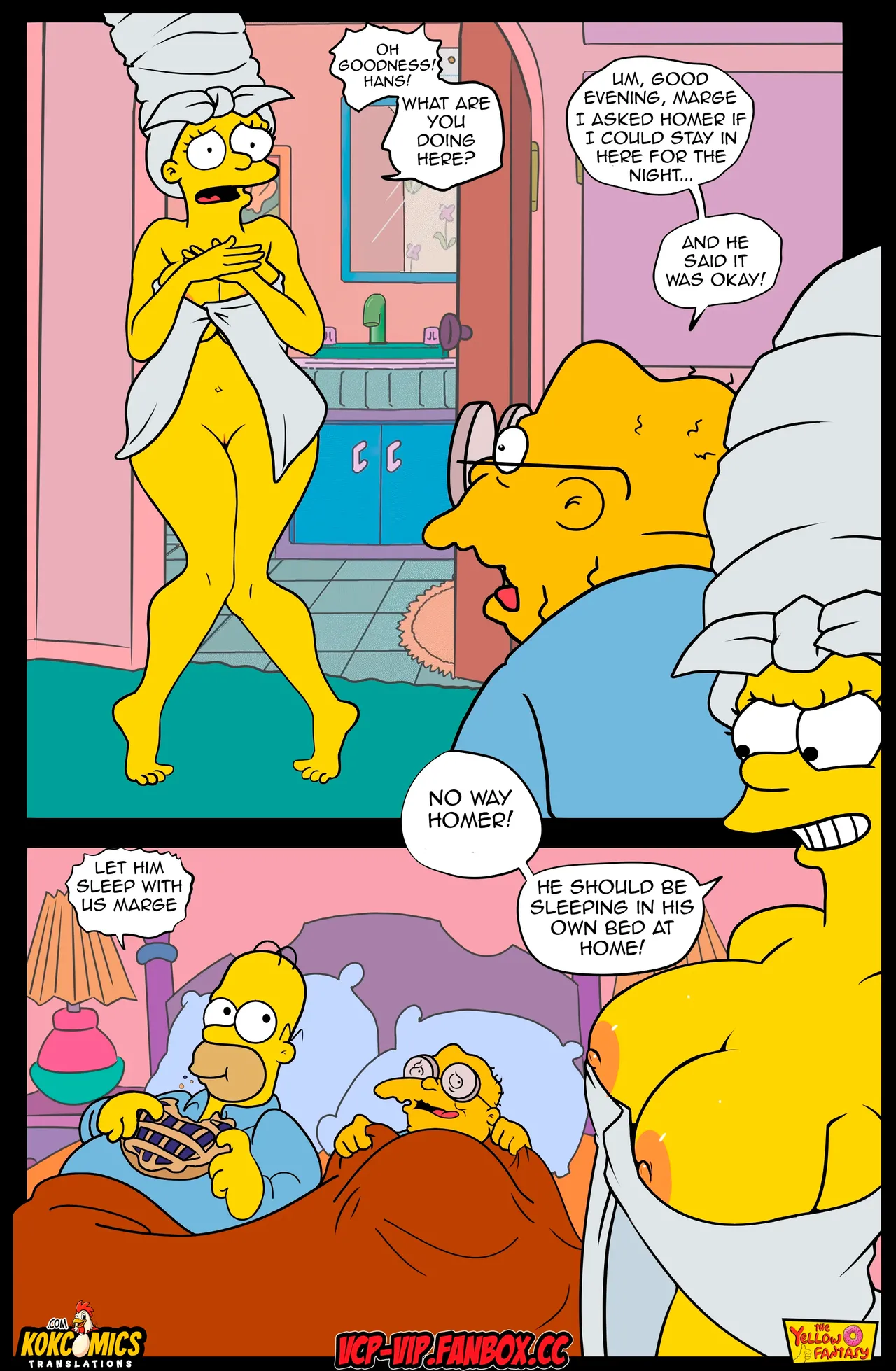 The Yellow Fantasy 18 - Hans Moleman Show porn comic picture 21