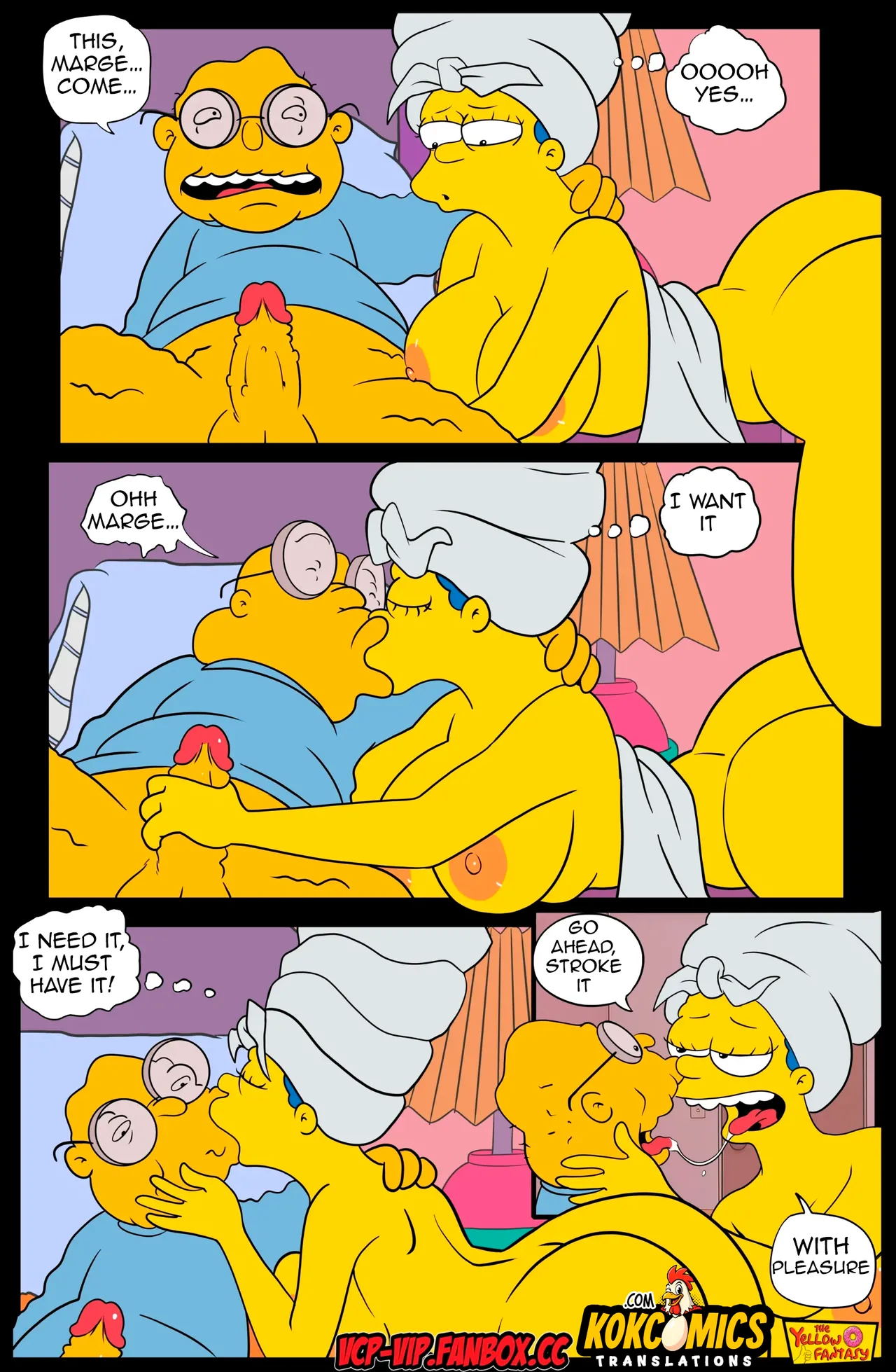 The Yellow Fantasy 18 - Hans Moleman Show porn comic picture 24