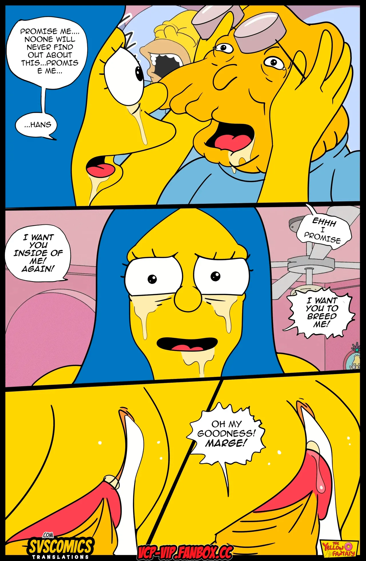 The Yellow Fantasy 18 - Hans Moleman Show porn comic picture 41
