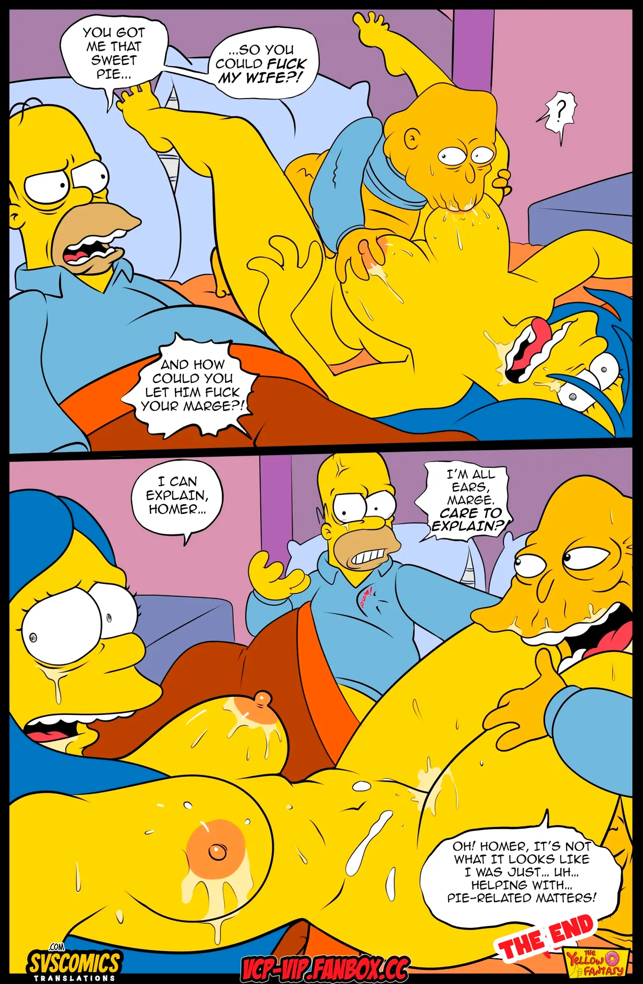 The Yellow Fantasy 18 - Hans Moleman Show porn comic picture 54