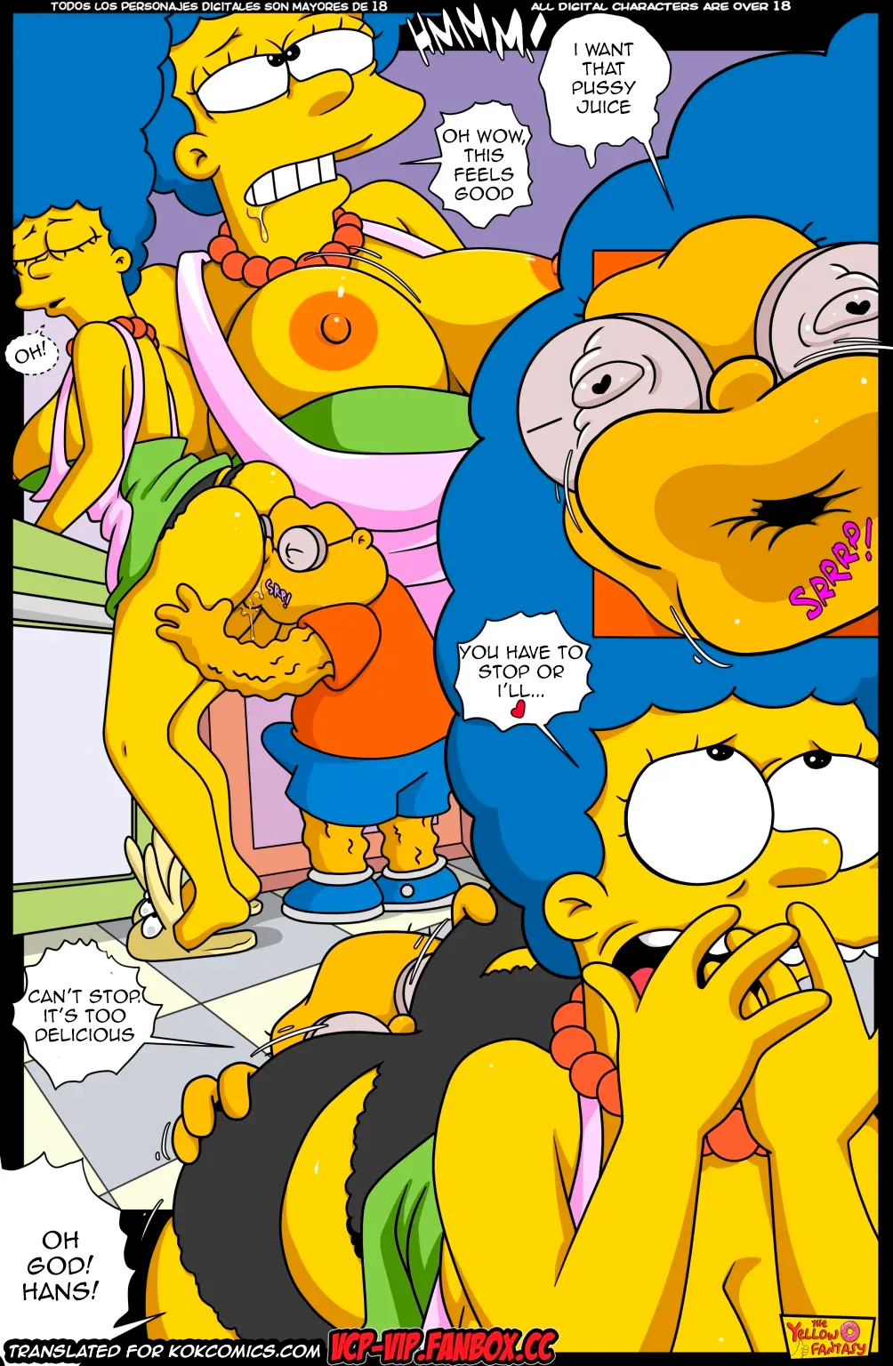 The Yellow Fantasy 18 - Hans Moleman Show porn comic picture 7
