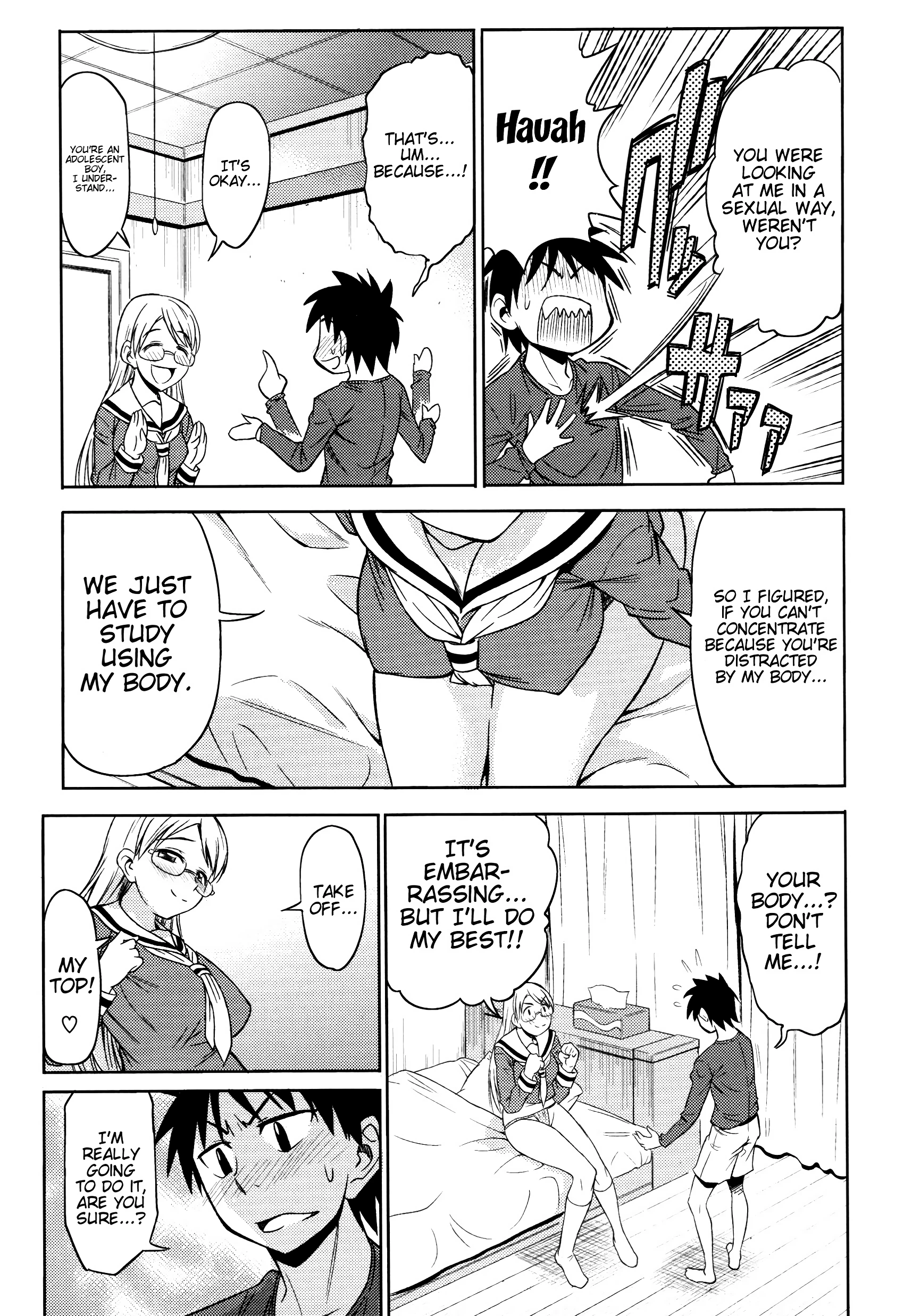 There's a XXX to Being a Private Tutor porn comic picture 3