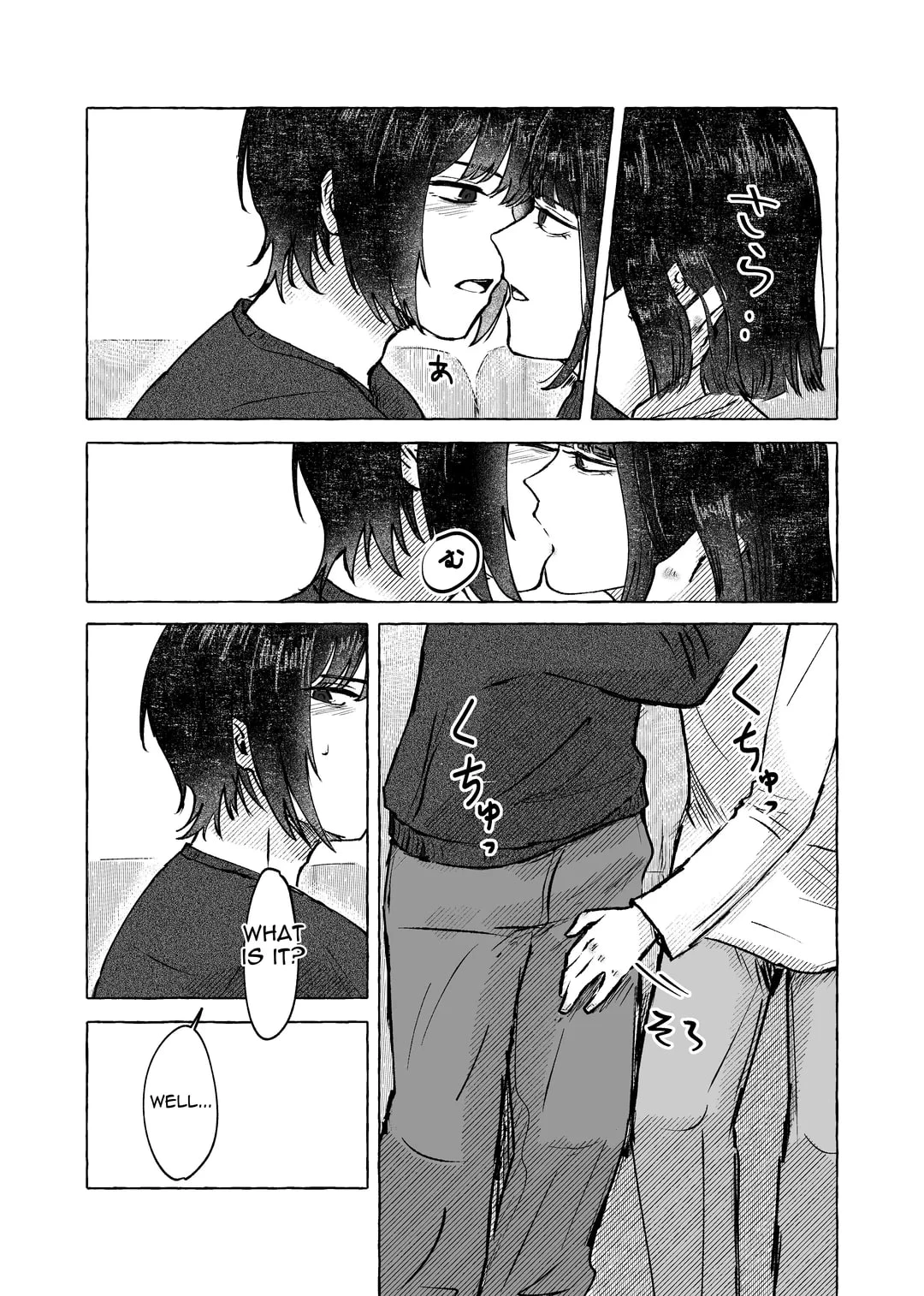 There's no way you wouldn't get it up with me porn comic picture 4