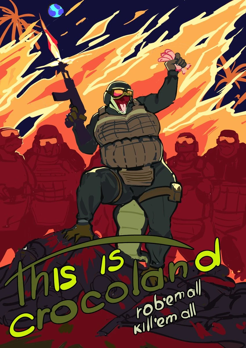 This is Crocoland porn comic picture 1
