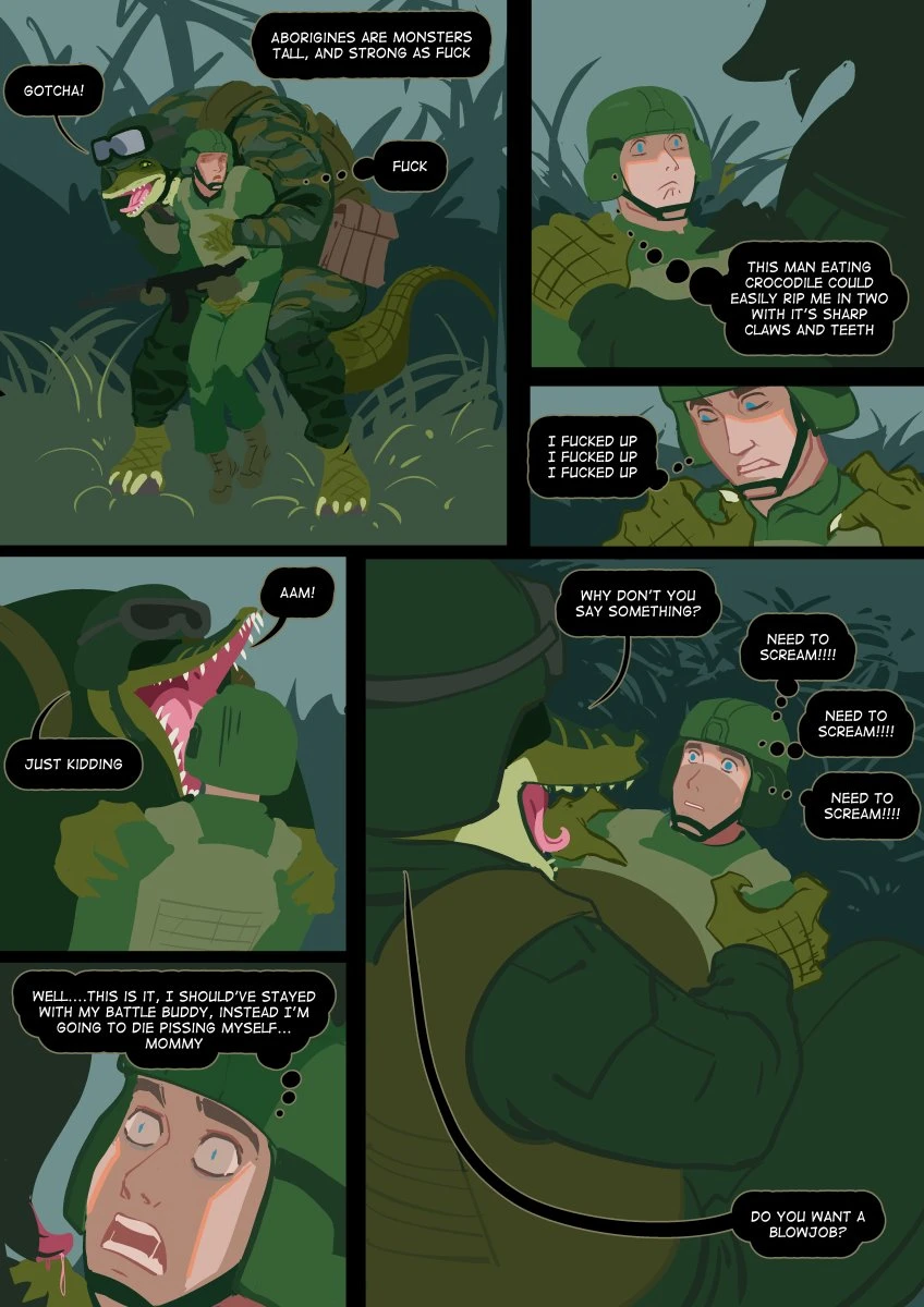 This is Crocoland porn comic picture 3