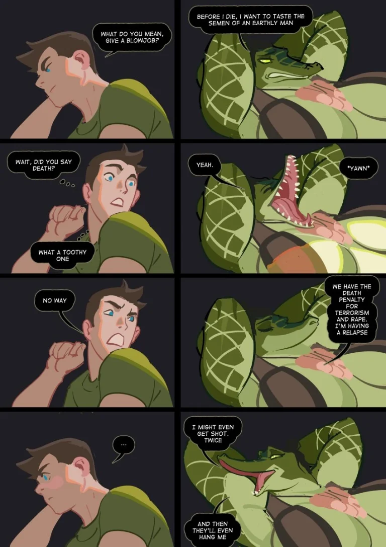 This is Crocoland porn comic picture 8