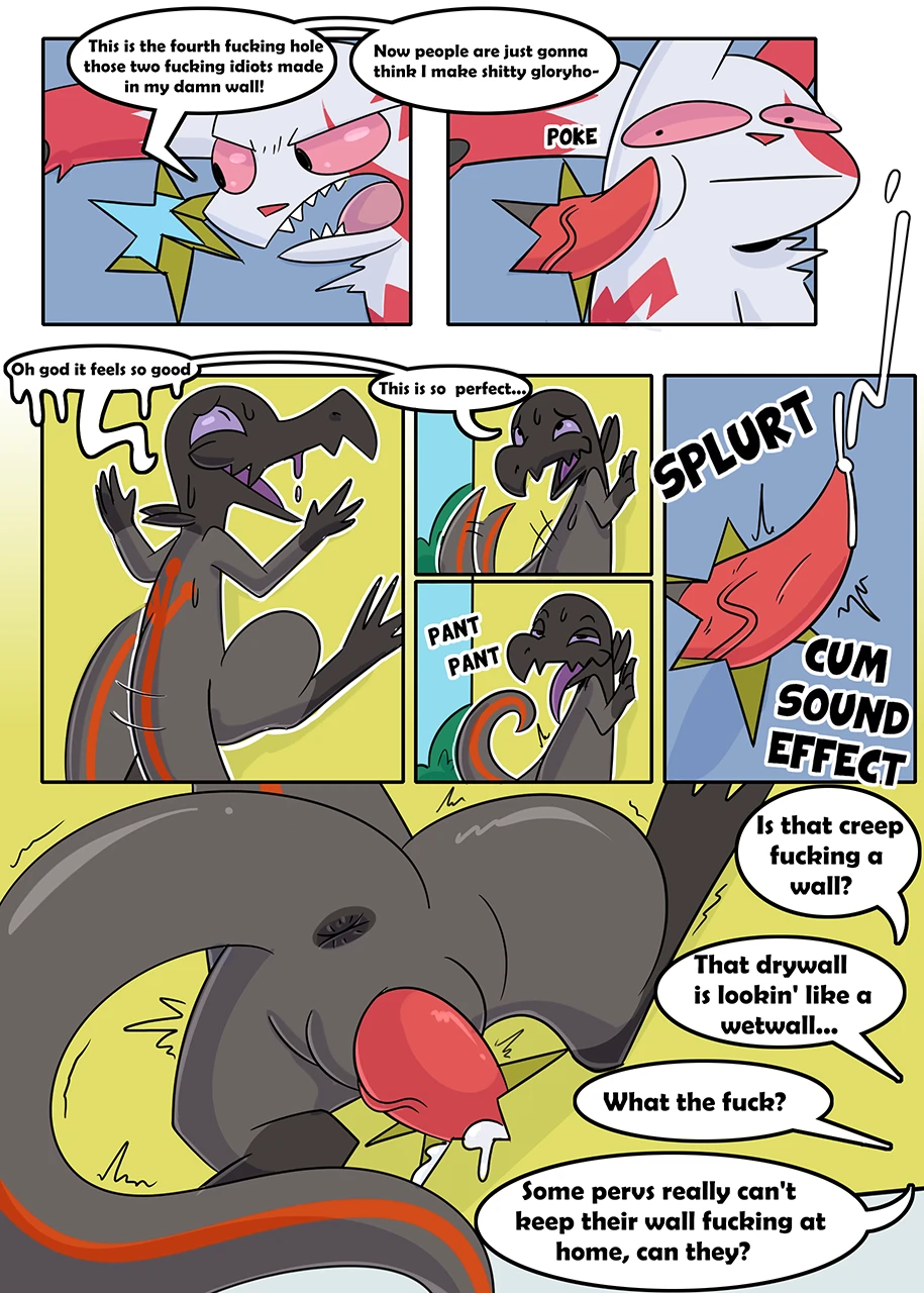 This Salandit is a Rapist, and I FUCKING Hate Him porn comic picture 4