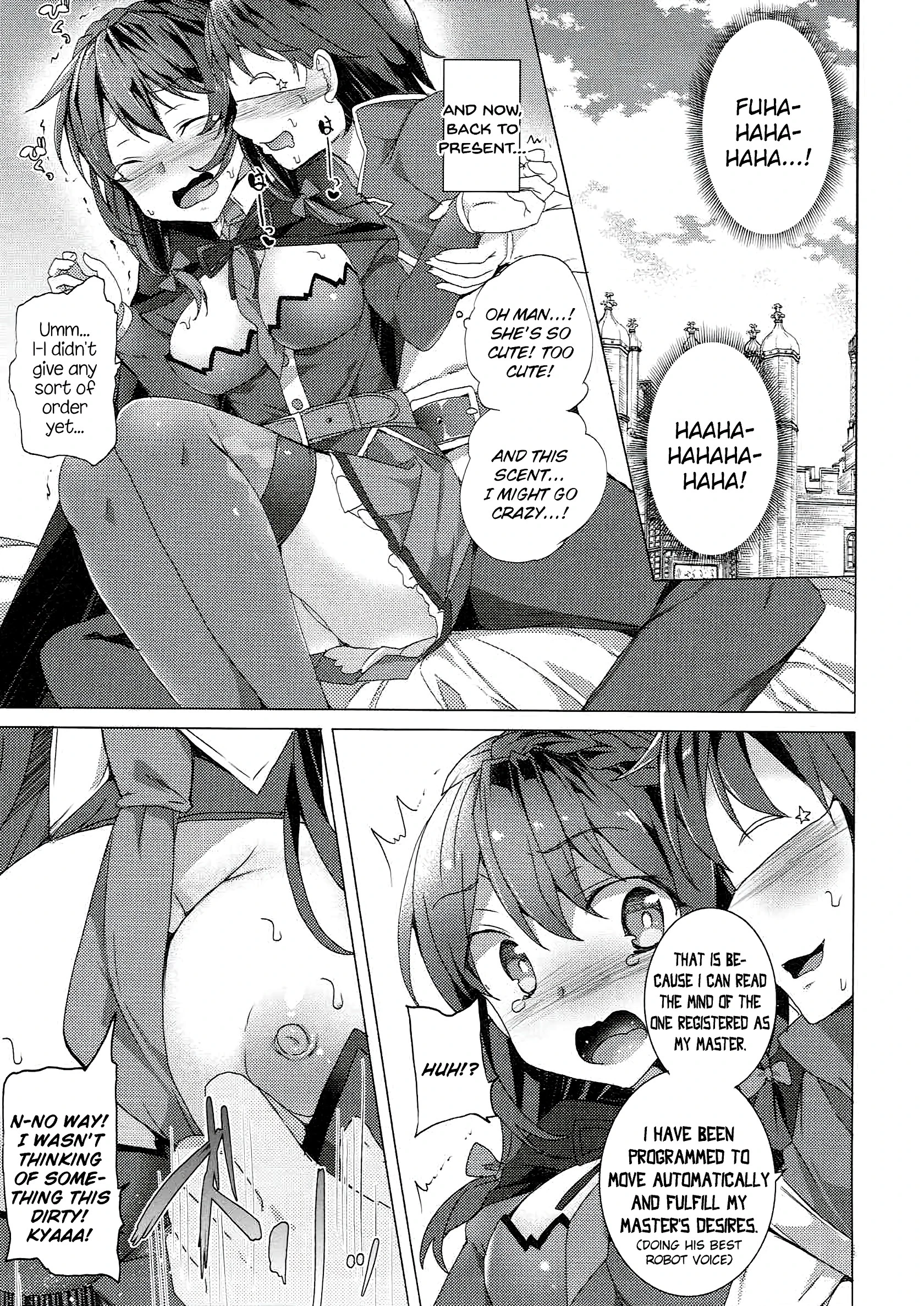 Threesome with These Wonderful Crimson Demon Girls! porn comic picture 14
