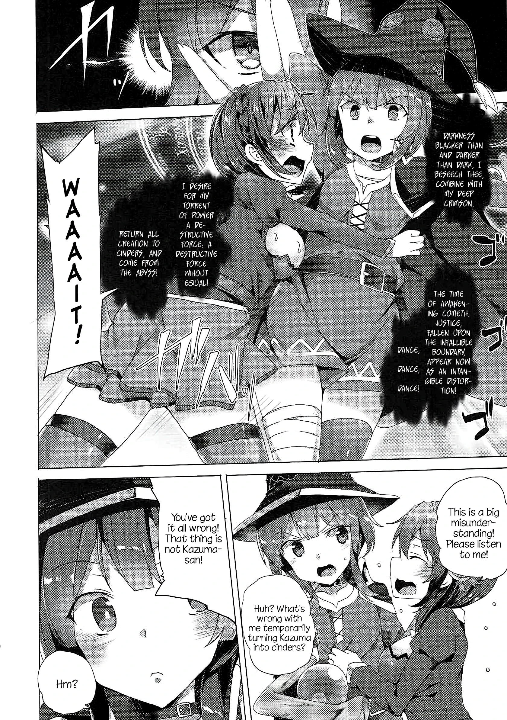 Threesome with These Wonderful Crimson Demon Girls! porn comic picture 19