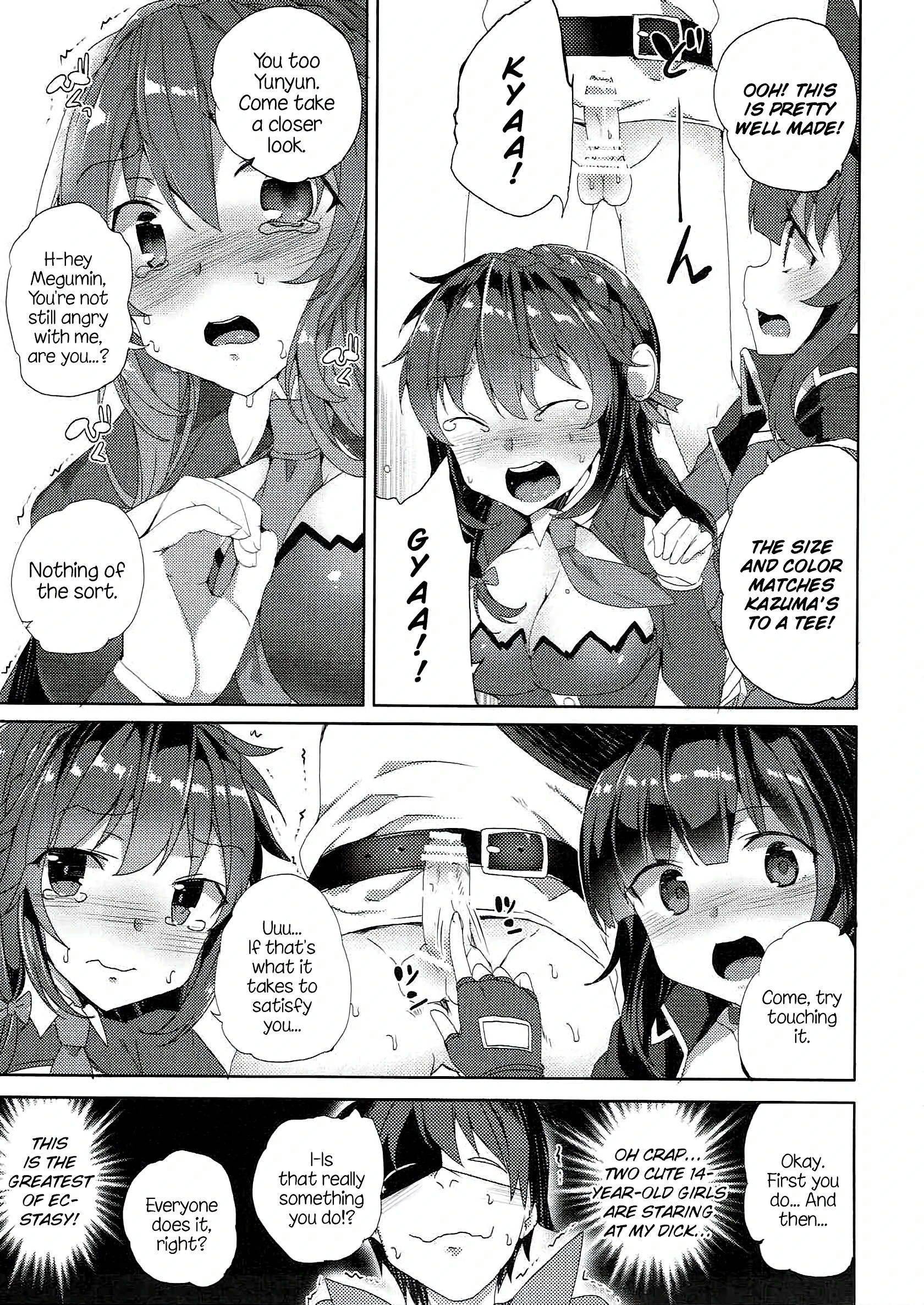 Threesome with These Wonderful Crimson Demon Girls! porn comic picture 22