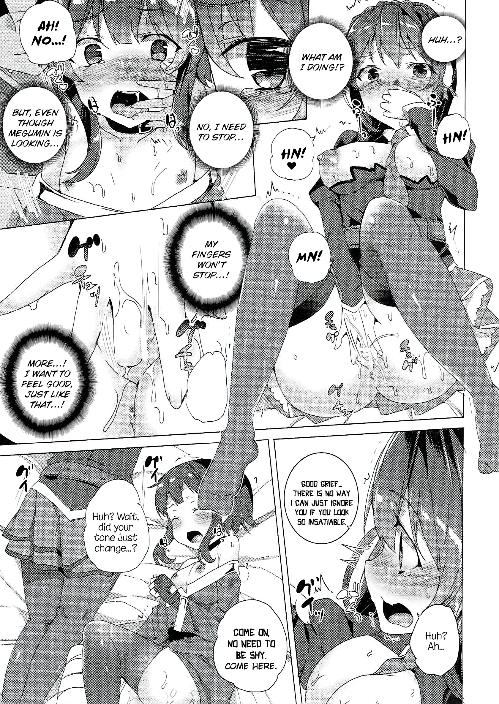 Threesome with These Wonderful Crimson Demon Girls! porn comic picture 30