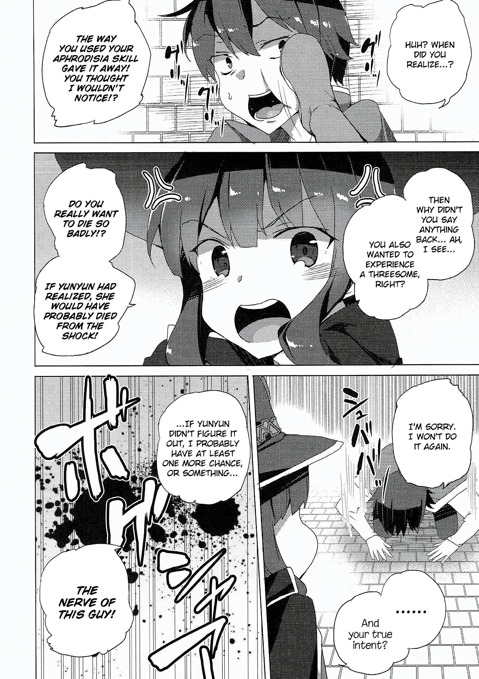 Threesome with These Wonderful Crimson Demon Girls! porn comic picture 42