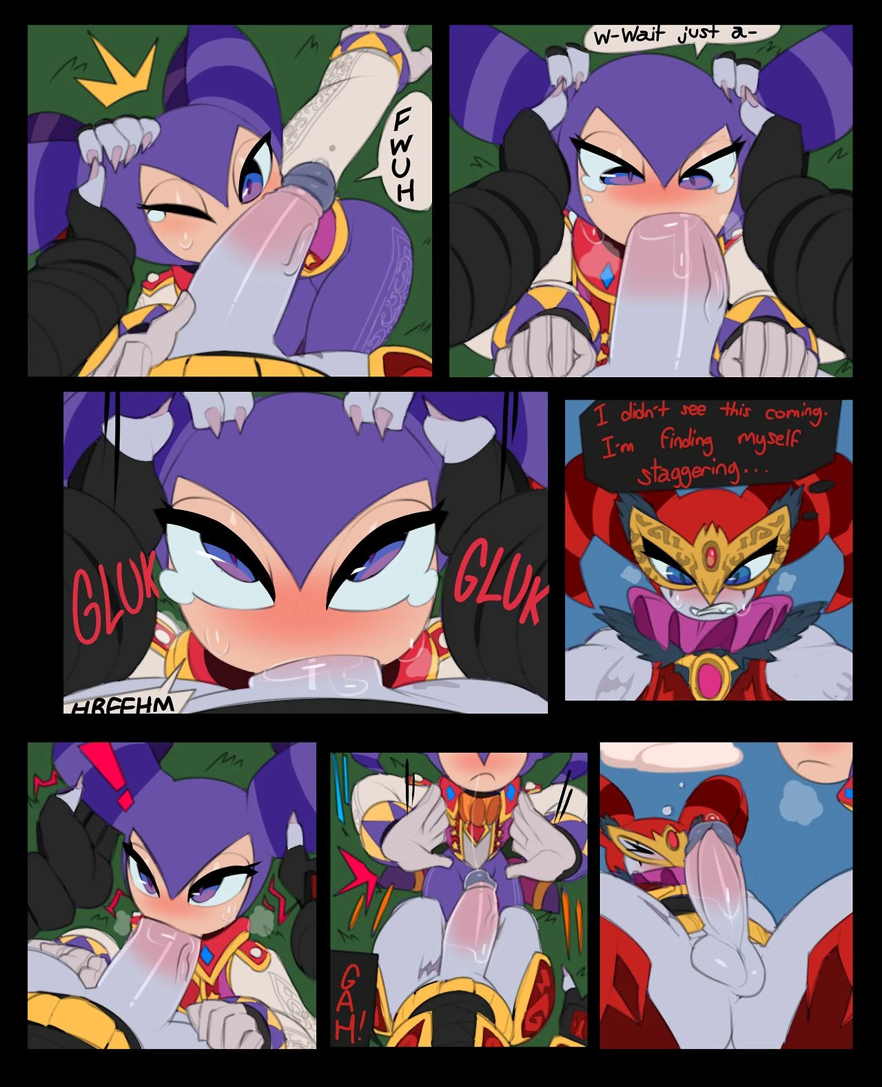 THROATS into Dreams porn comic picture 3