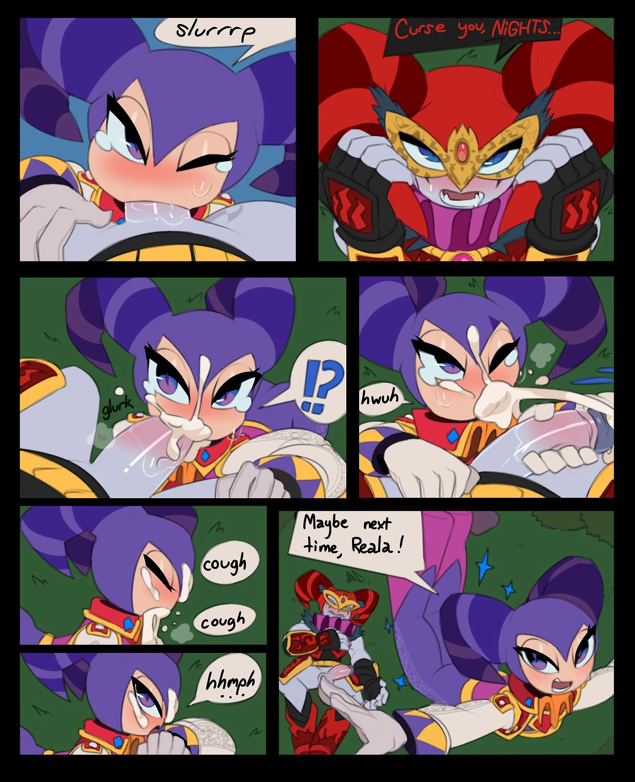 THROATS into Dreams porn comic picture 5