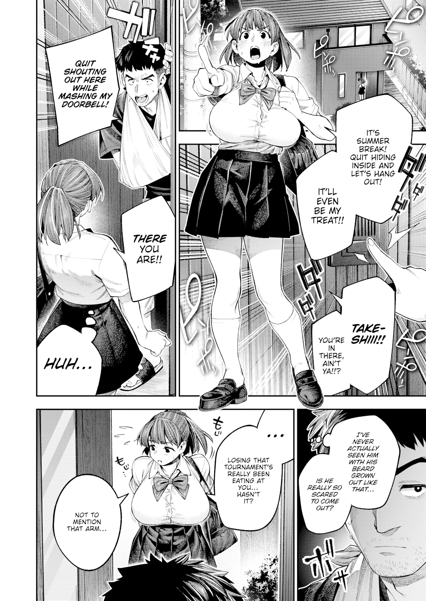 Throbbin'!! porn comic picture 4
