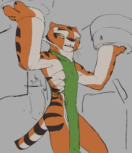 Tigress Deliveries porn comic picture 1