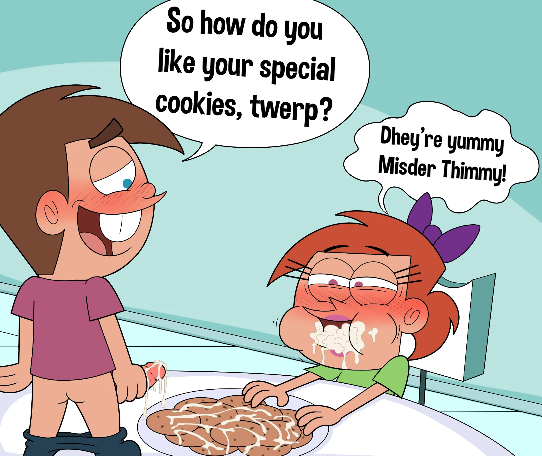 Timmy and Lole Vicky porn comic picture 13