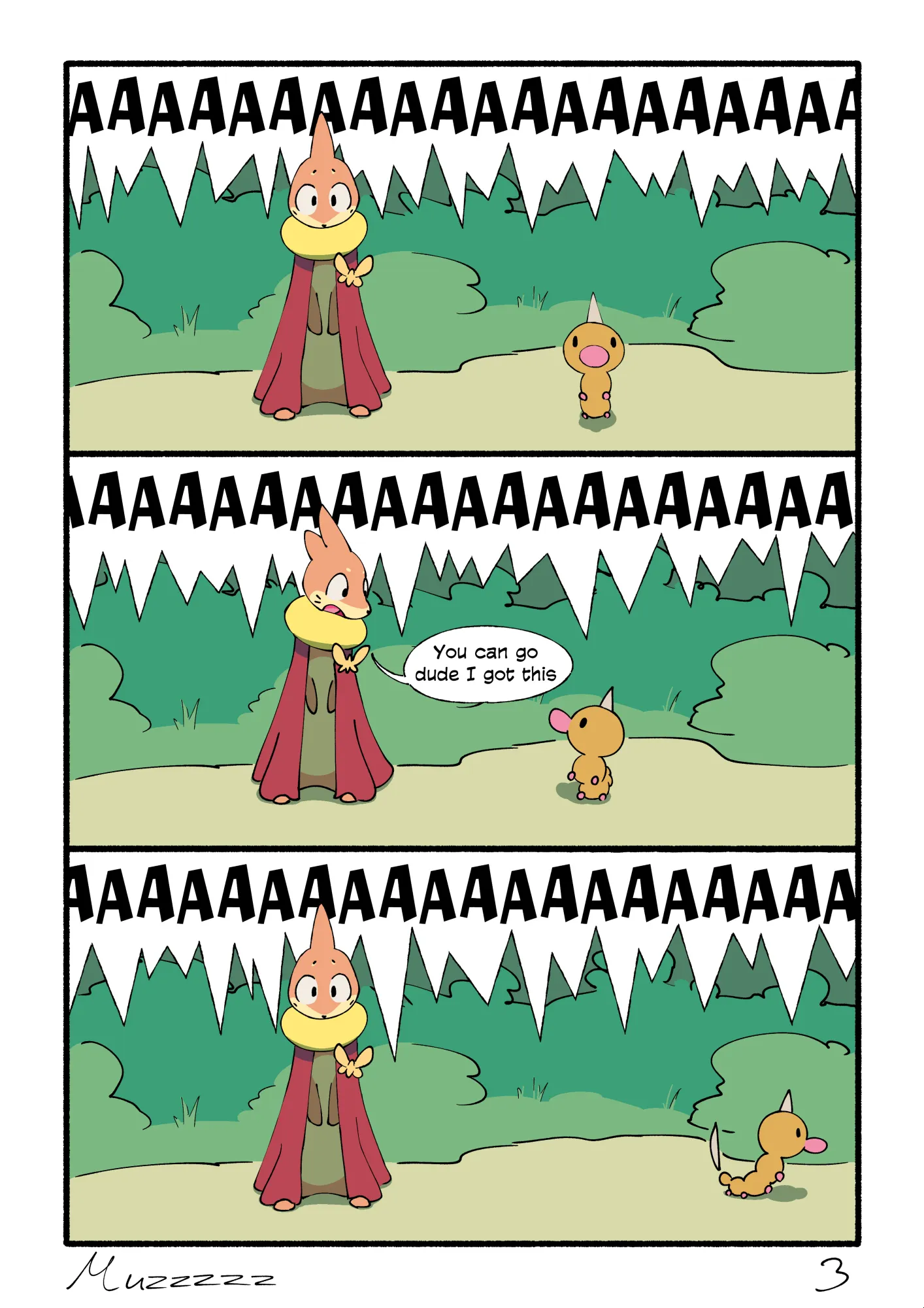 Tiny Woods porn comic picture 3