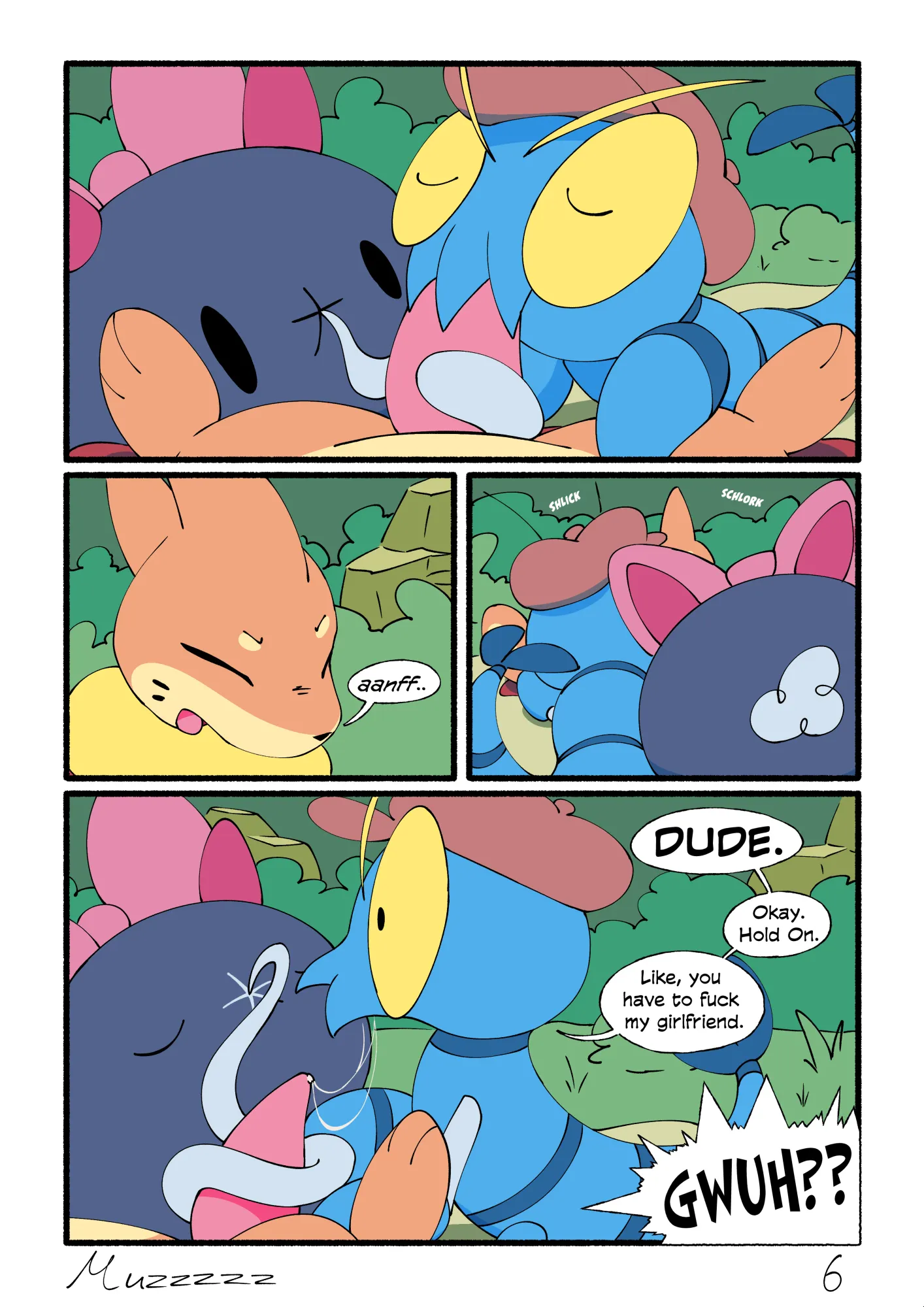 Tiny Woods porn comic picture 6