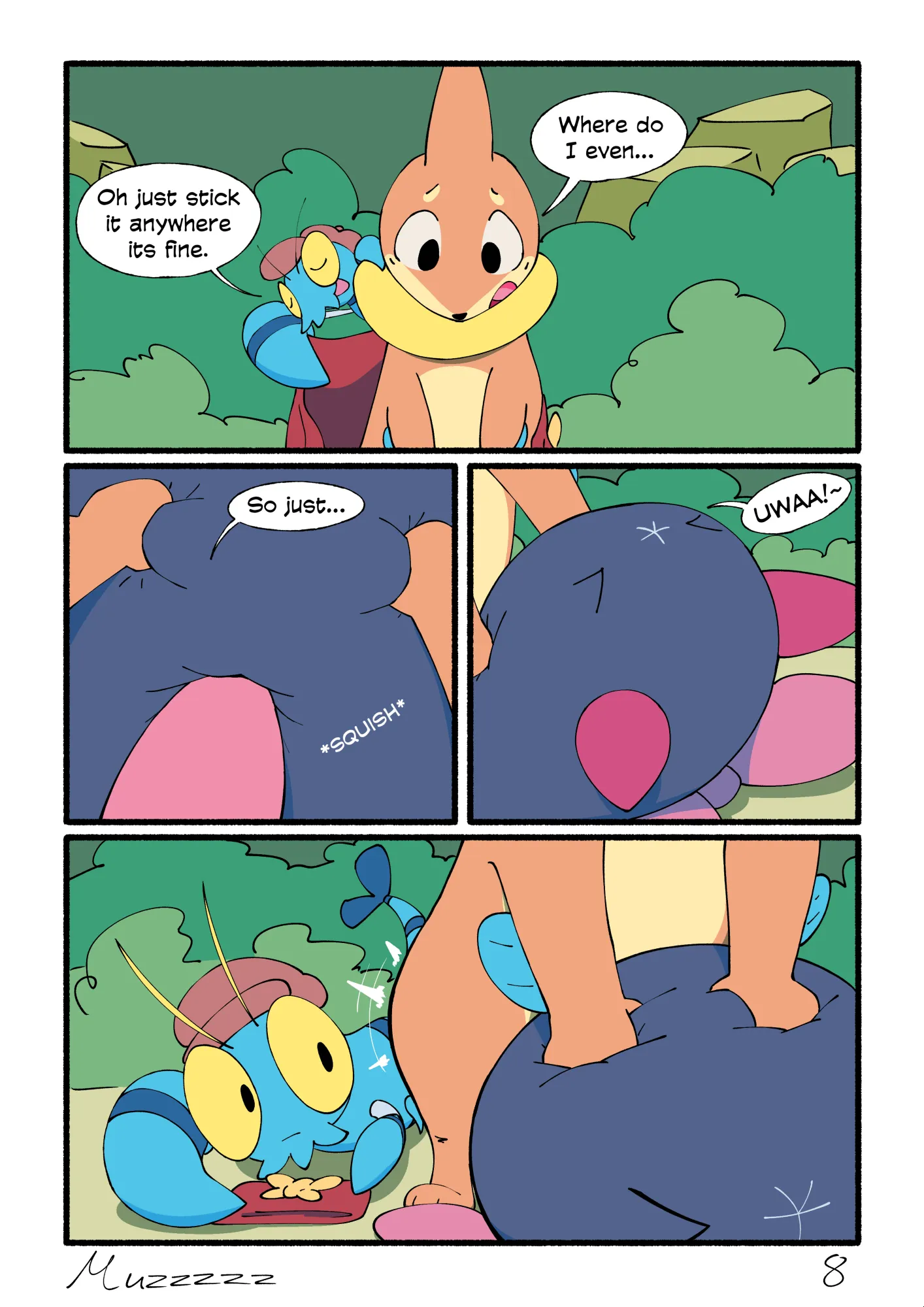 Tiny Woods porn comic picture 8