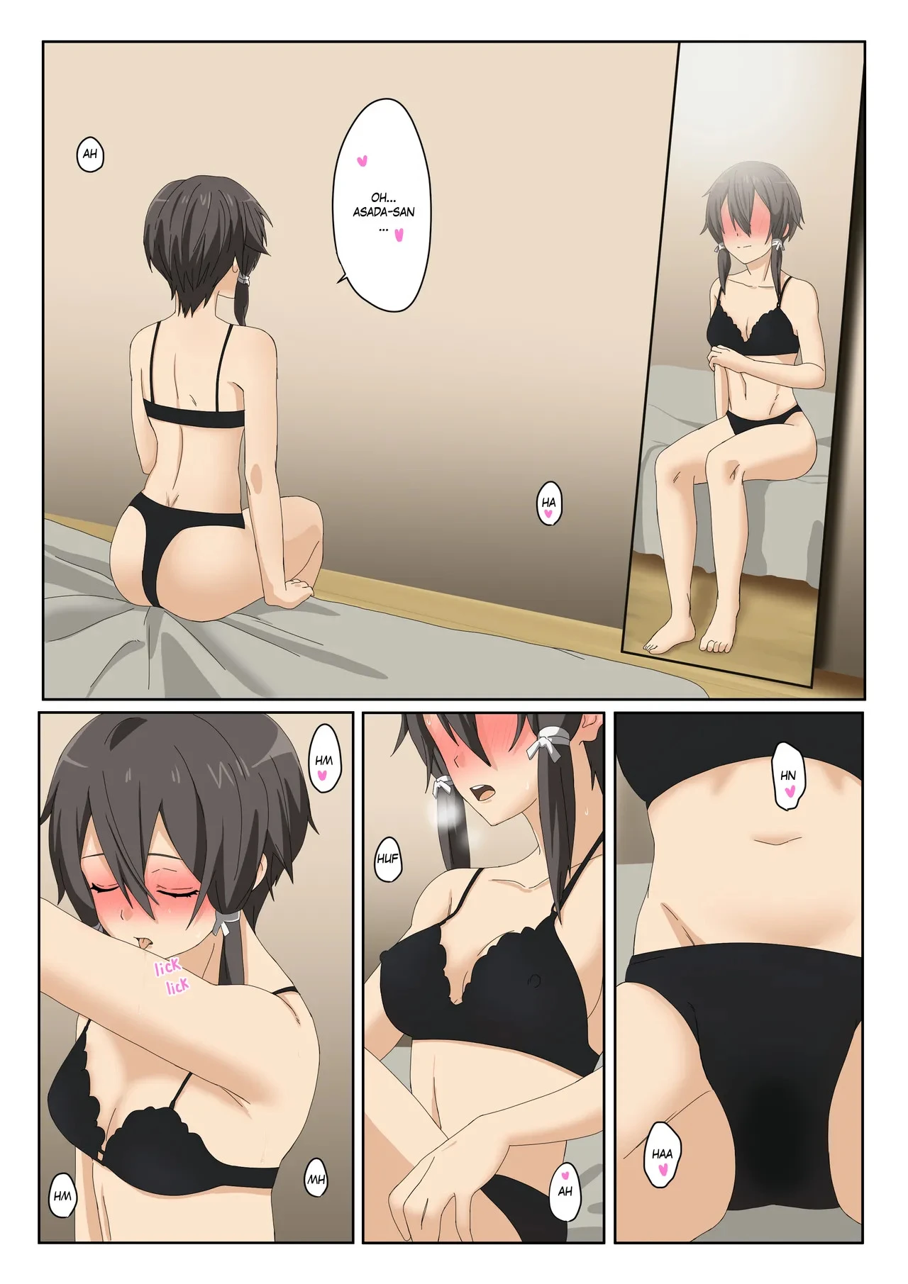 Together with Asada-san... porn comic picture 2