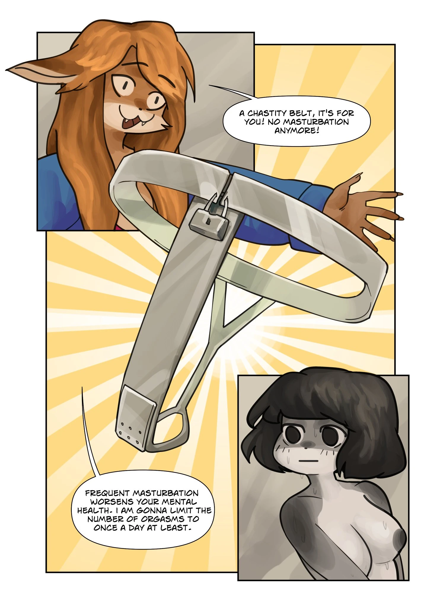 Tomboy’s Death porn comic picture 12