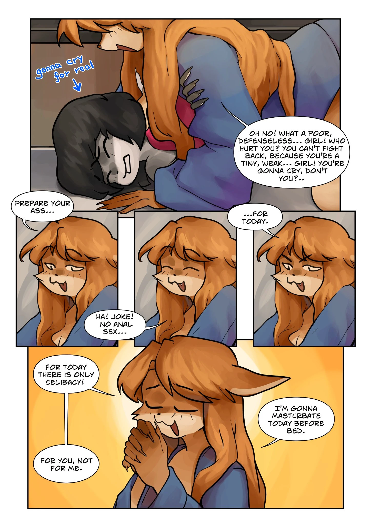 Tomboy’s Death porn comic picture 17