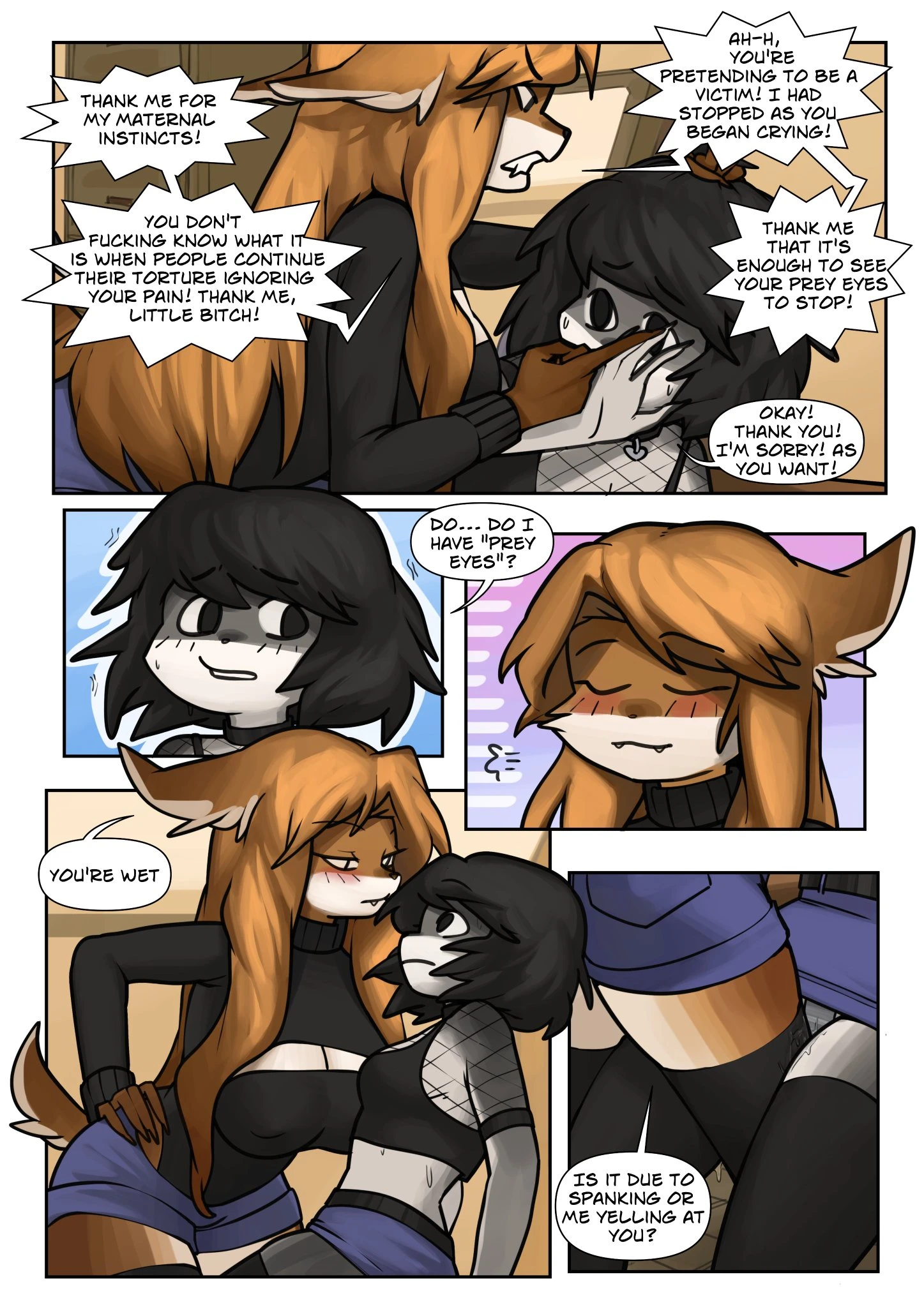 Tomboy’s Death porn comic picture 48