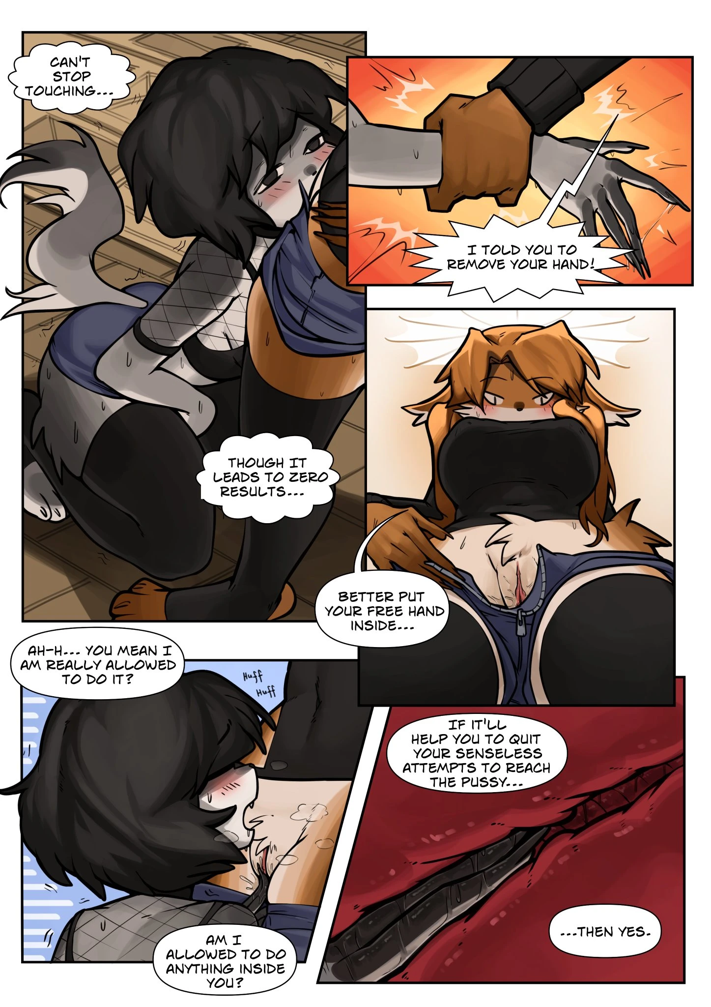 Tomboy’s Death porn comic picture 51