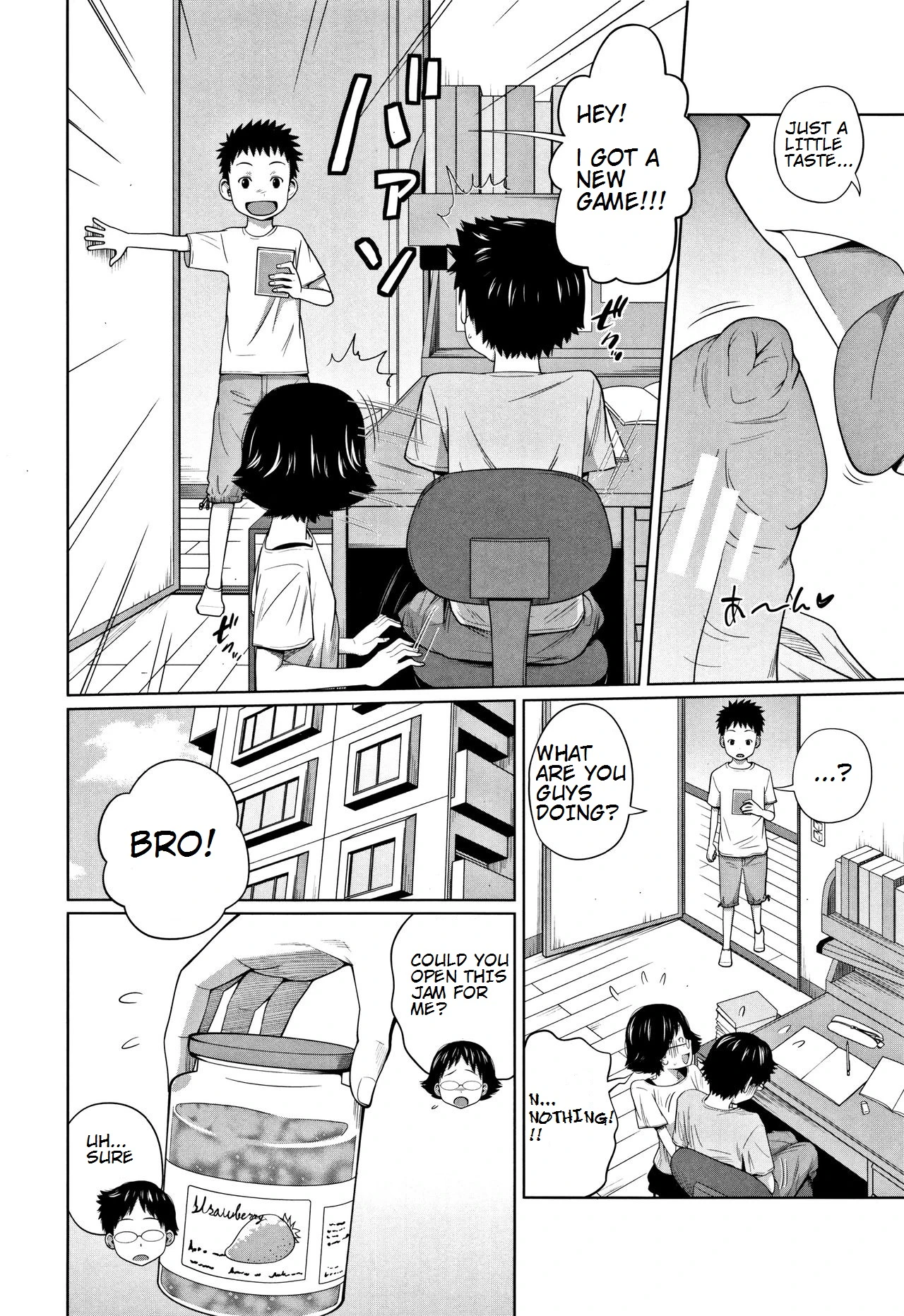 Tomodachi n uchi de orusuban | Looking after a friend's house porn comic picture 2
