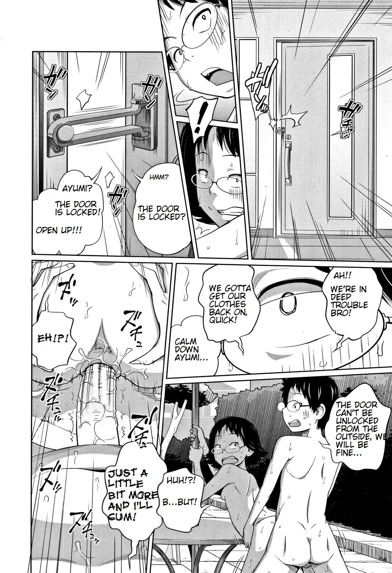 Tomodachi n uchi de orusuban | Looking after a friend's house porn comic picture 26