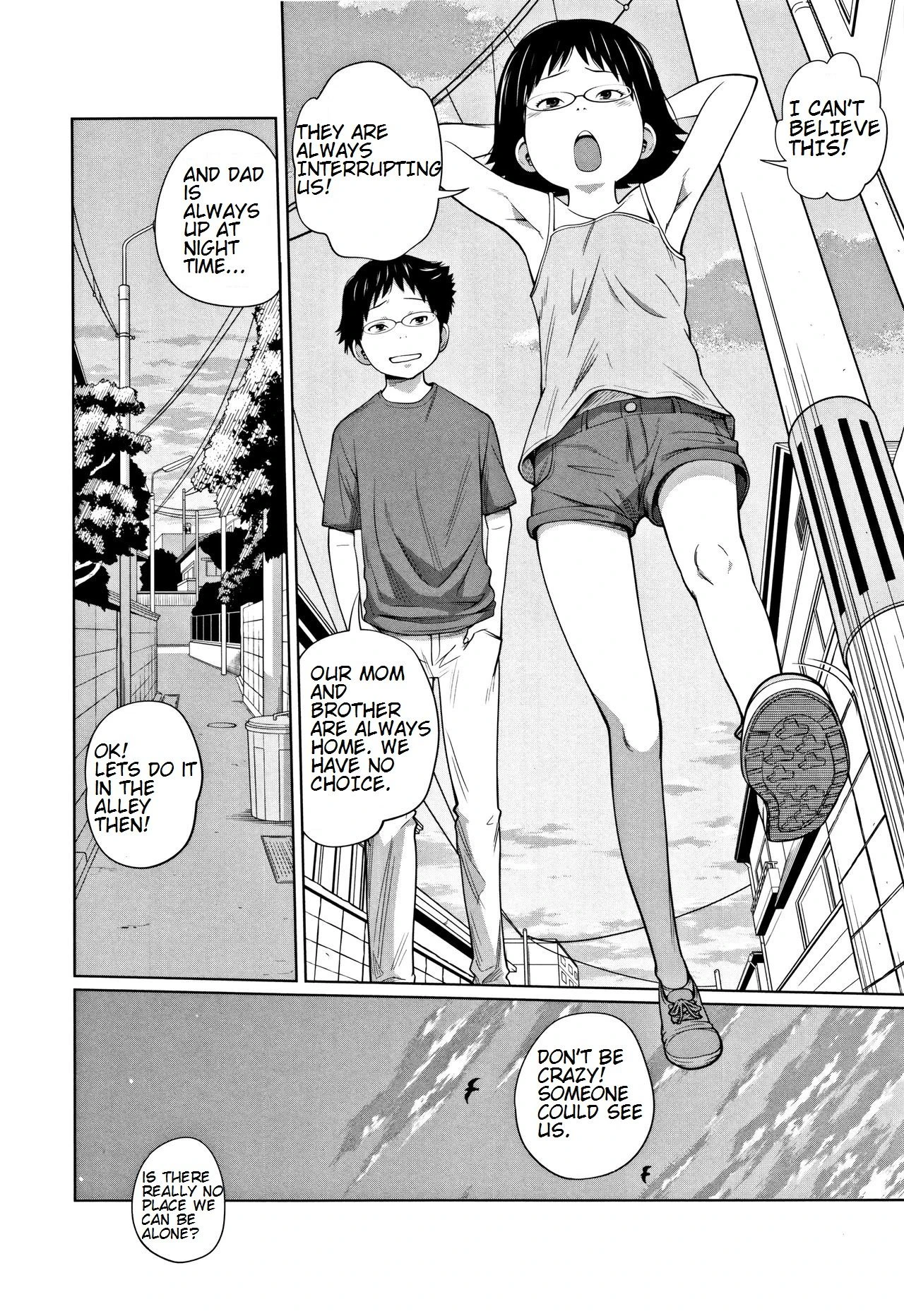 Tomodachi n uchi de orusuban | Looking after a friend's house porn comic picture 4