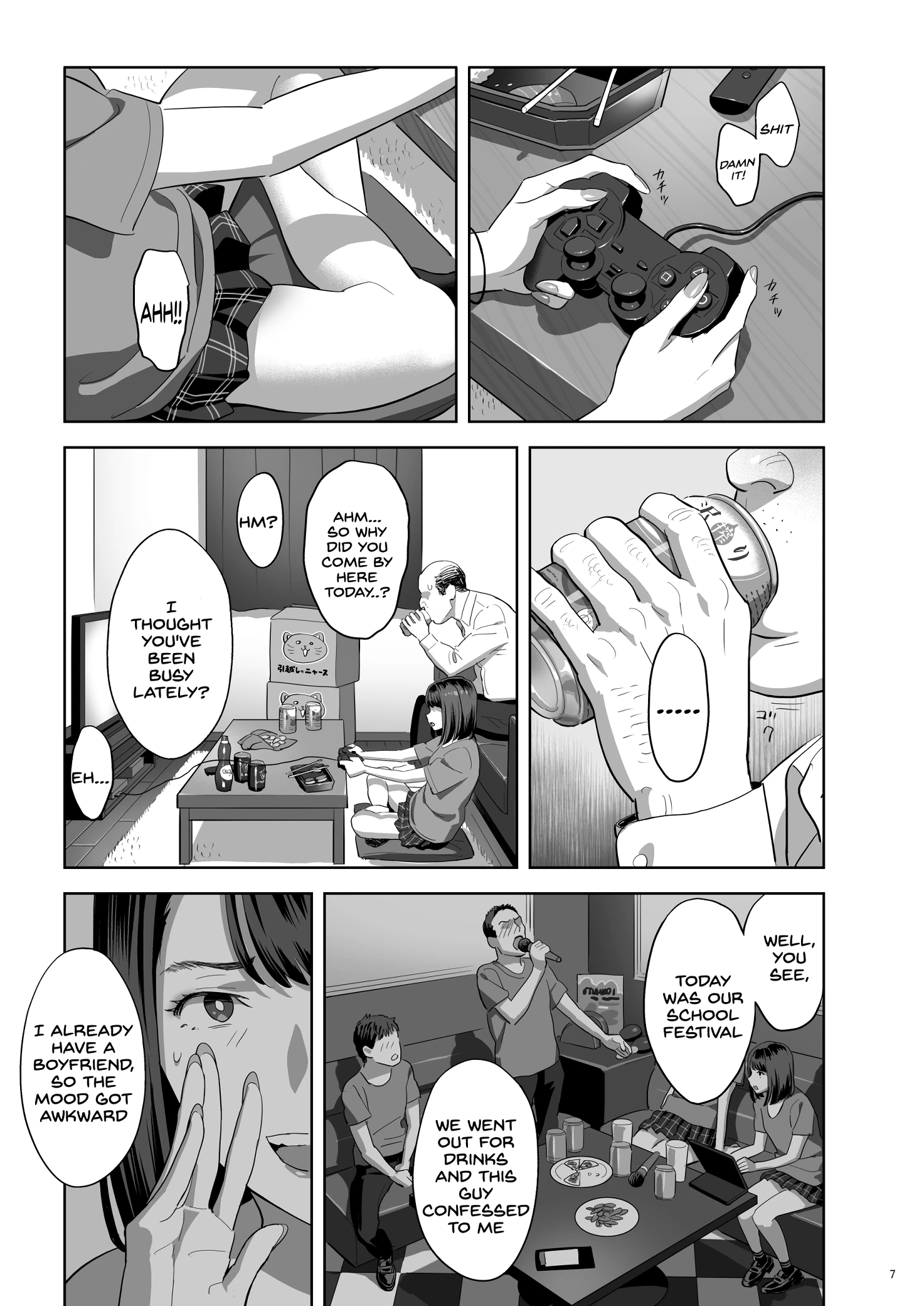 Tonari no JK ni Odosarete Iribitararetemasu porn comic picture 4