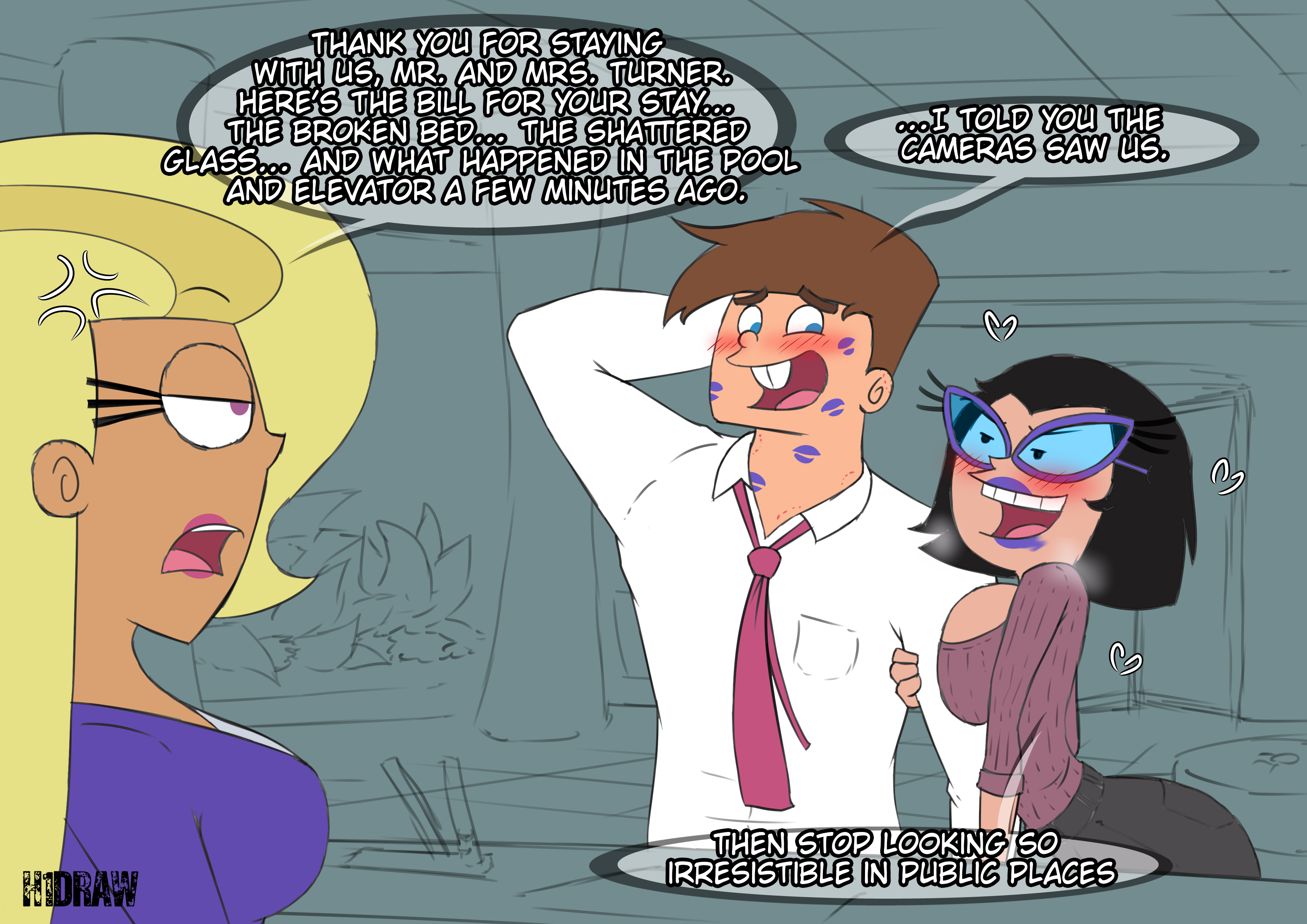 Tootie - Honeymoon porn comic picture 5