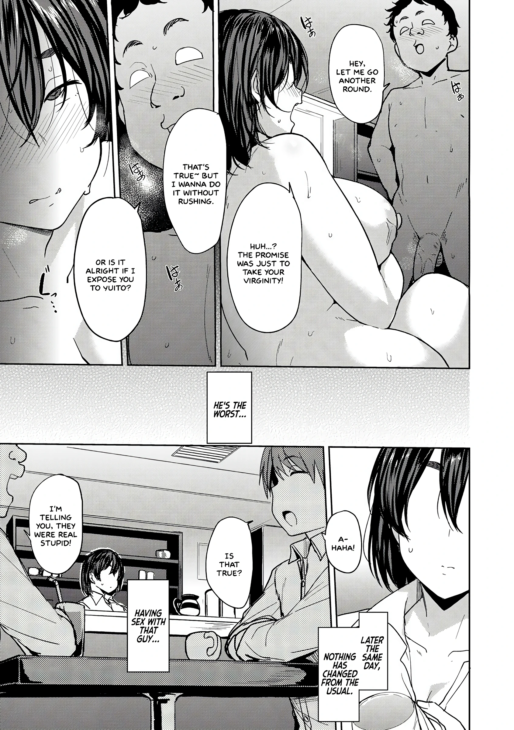 Toshinosa Bitter End porn comic picture 13