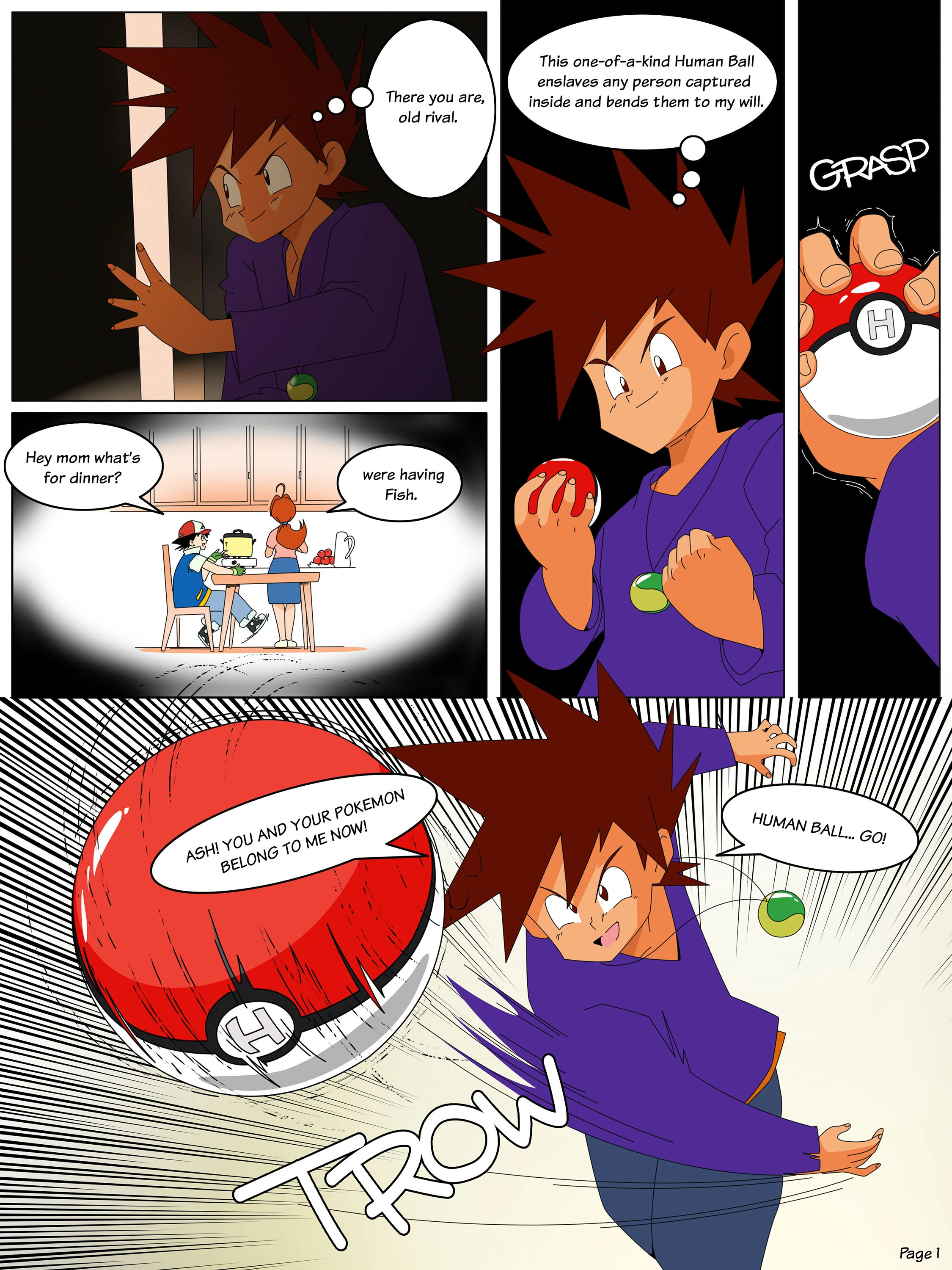 Training Delia porn comic picture 2