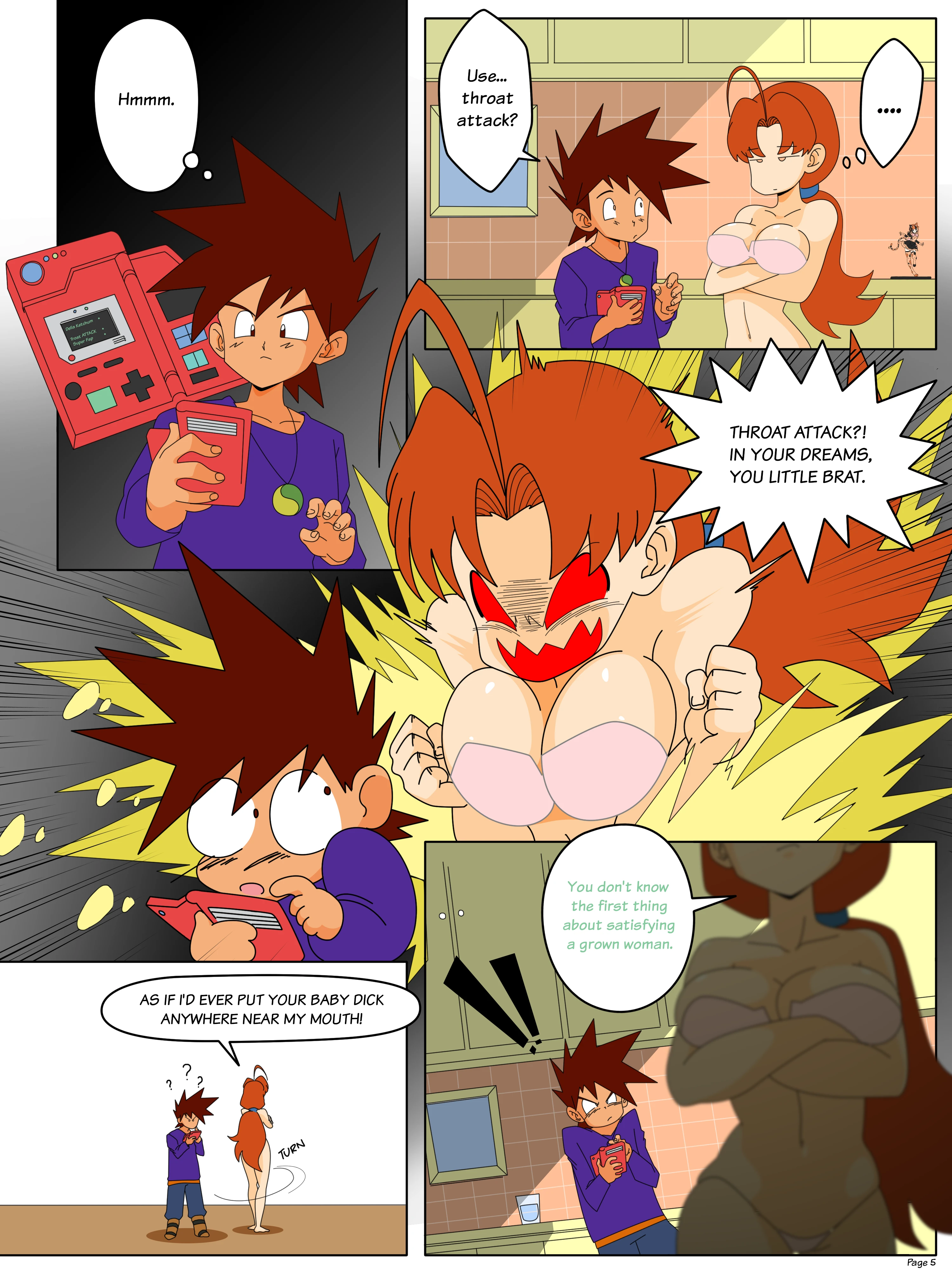Training Delia porn comic picture 6