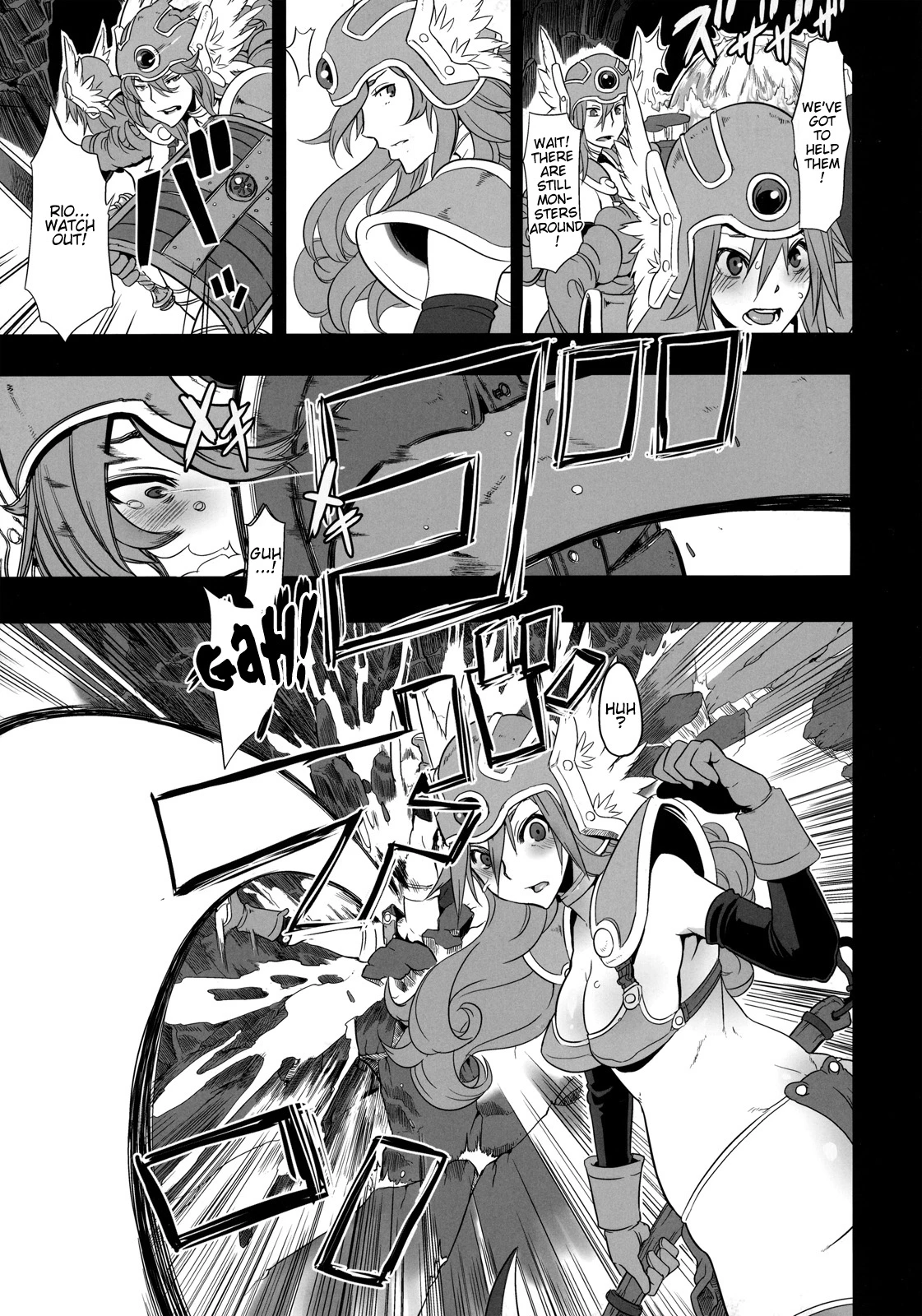 Travels of the Female Warriors porn comic picture 12
