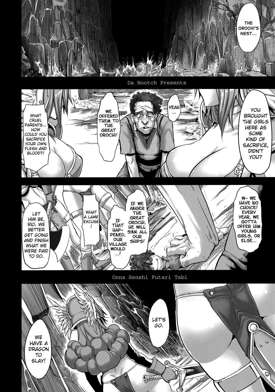 Travels of the Female Warriors porn comic picture 2