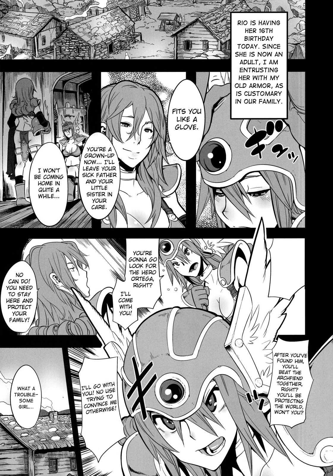 Travels of the Female Warriors porn comic picture 3