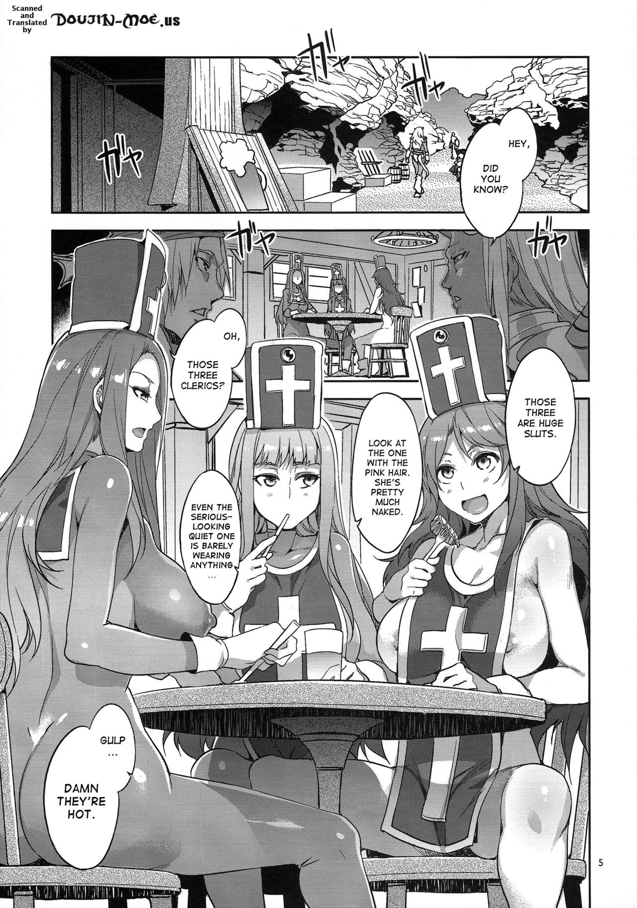 TRIPRIESTLY PLAYING porn comic picture 2