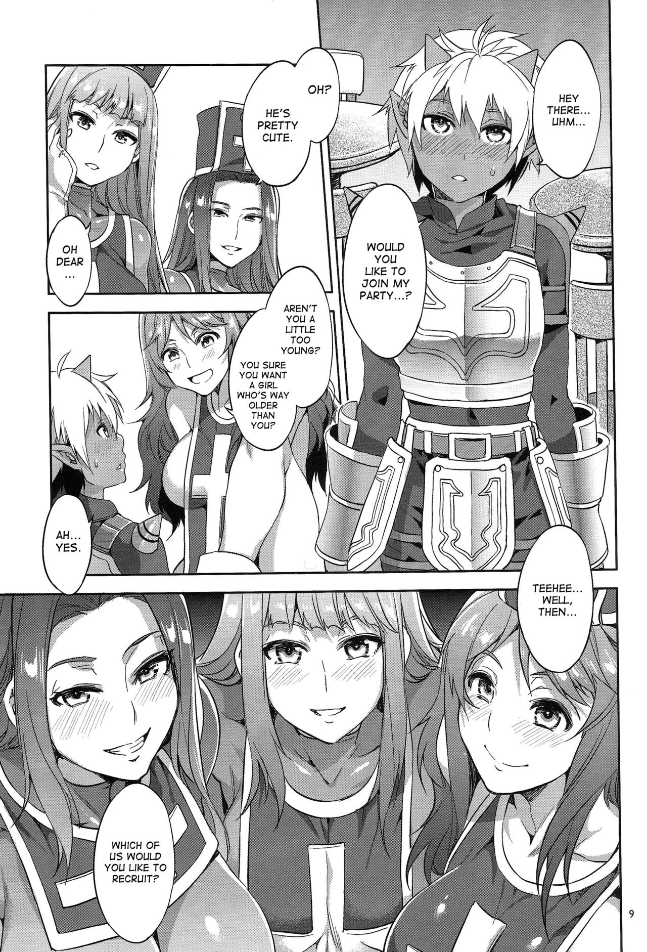 TRIPRIESTLY PLAYING porn comic picture 6
