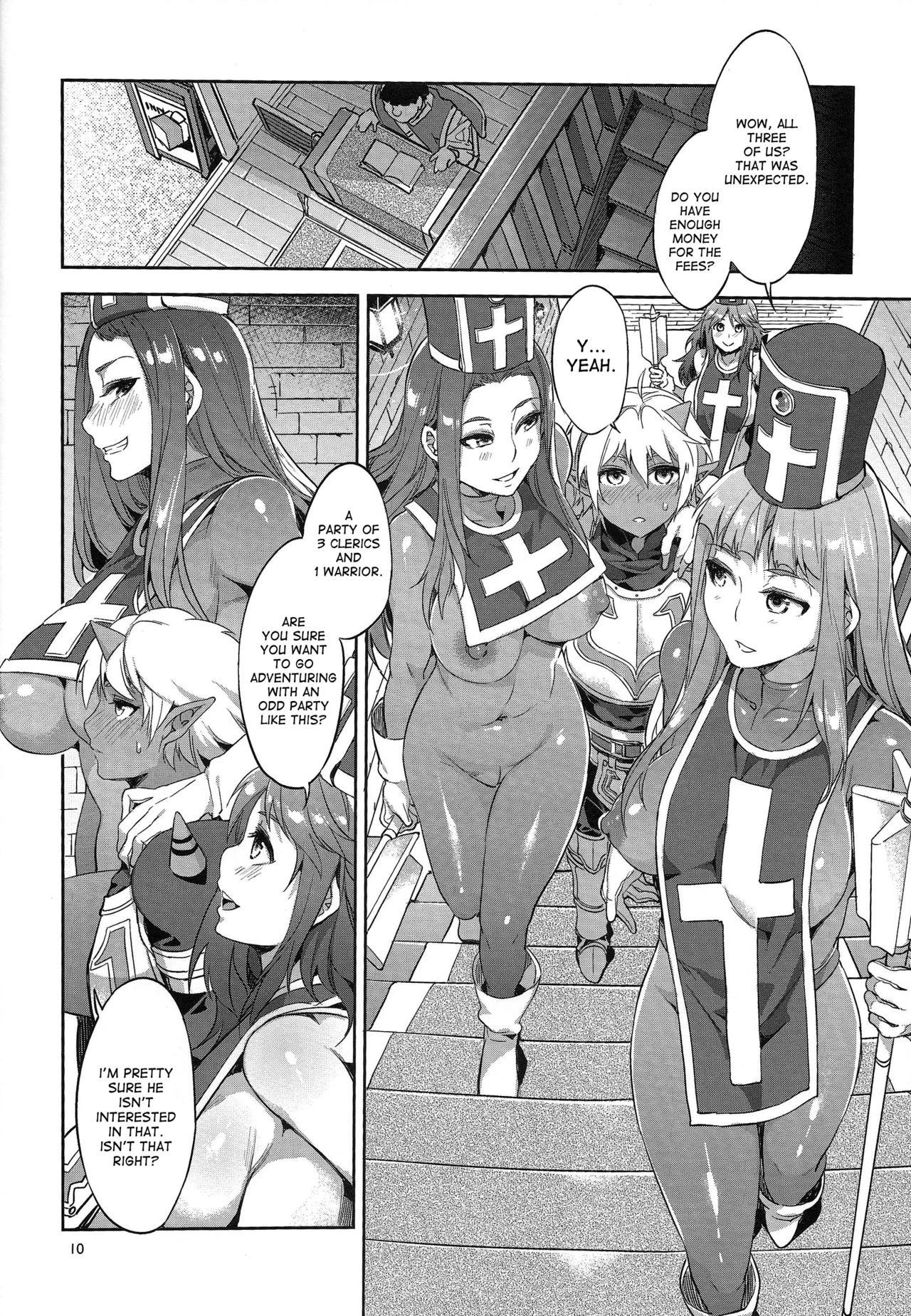 TRIPRIESTLY PLAYING porn comic picture 7