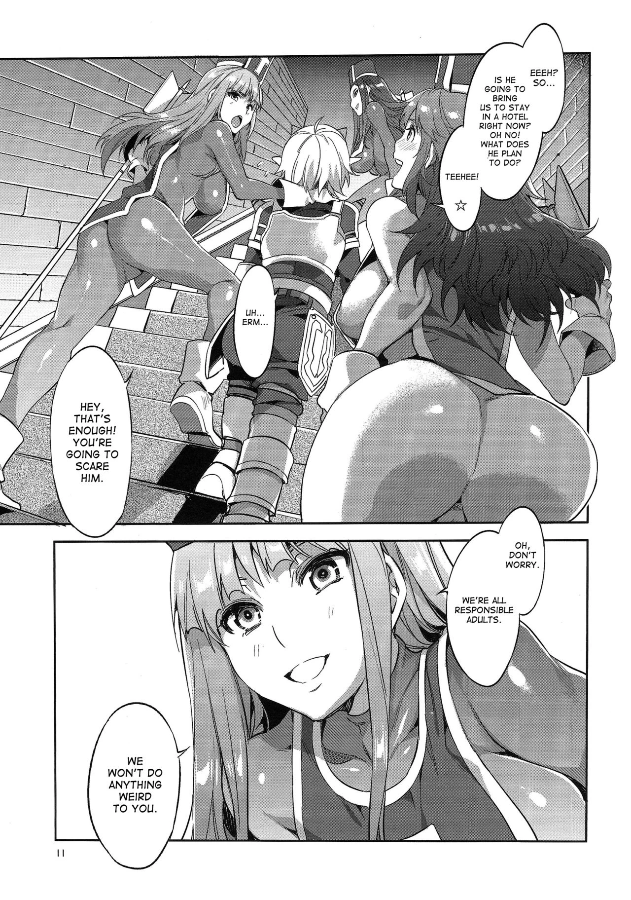 TRIPRIESTLY PLAYING porn comic picture 8