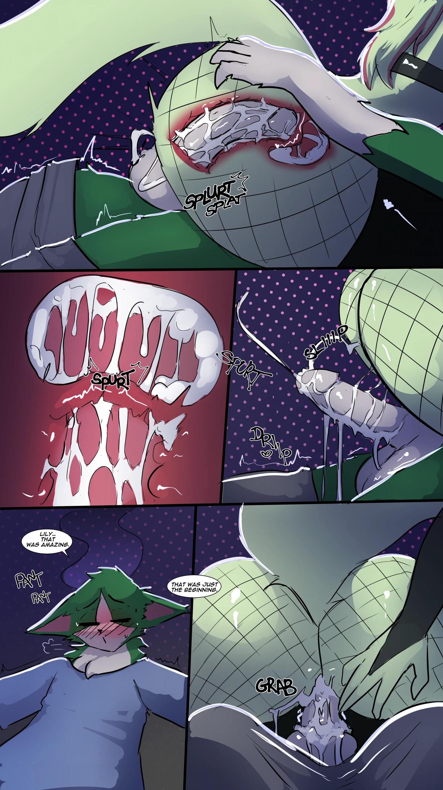 True Felines porn comic picture 24