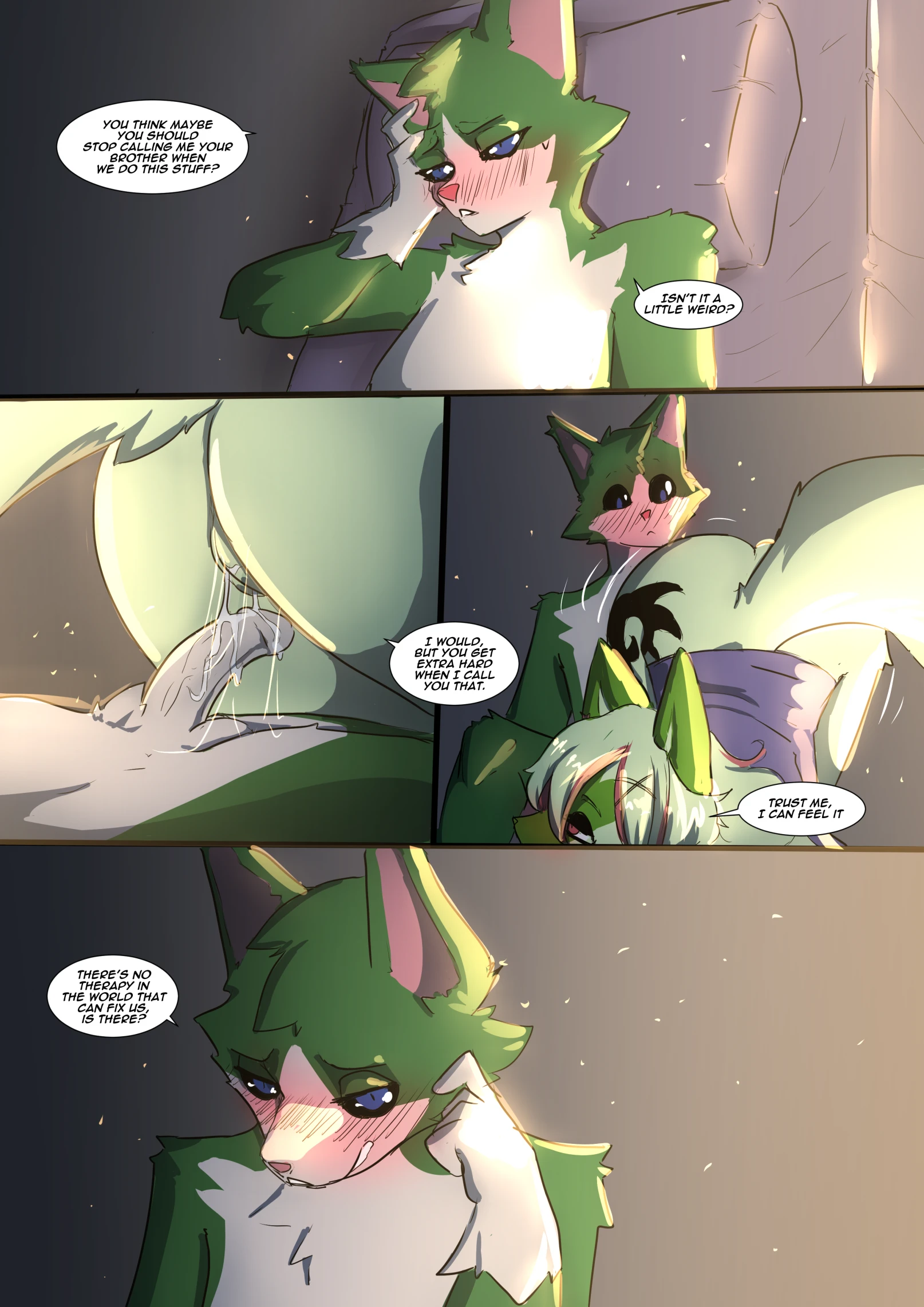 True Felines porn comic picture 29