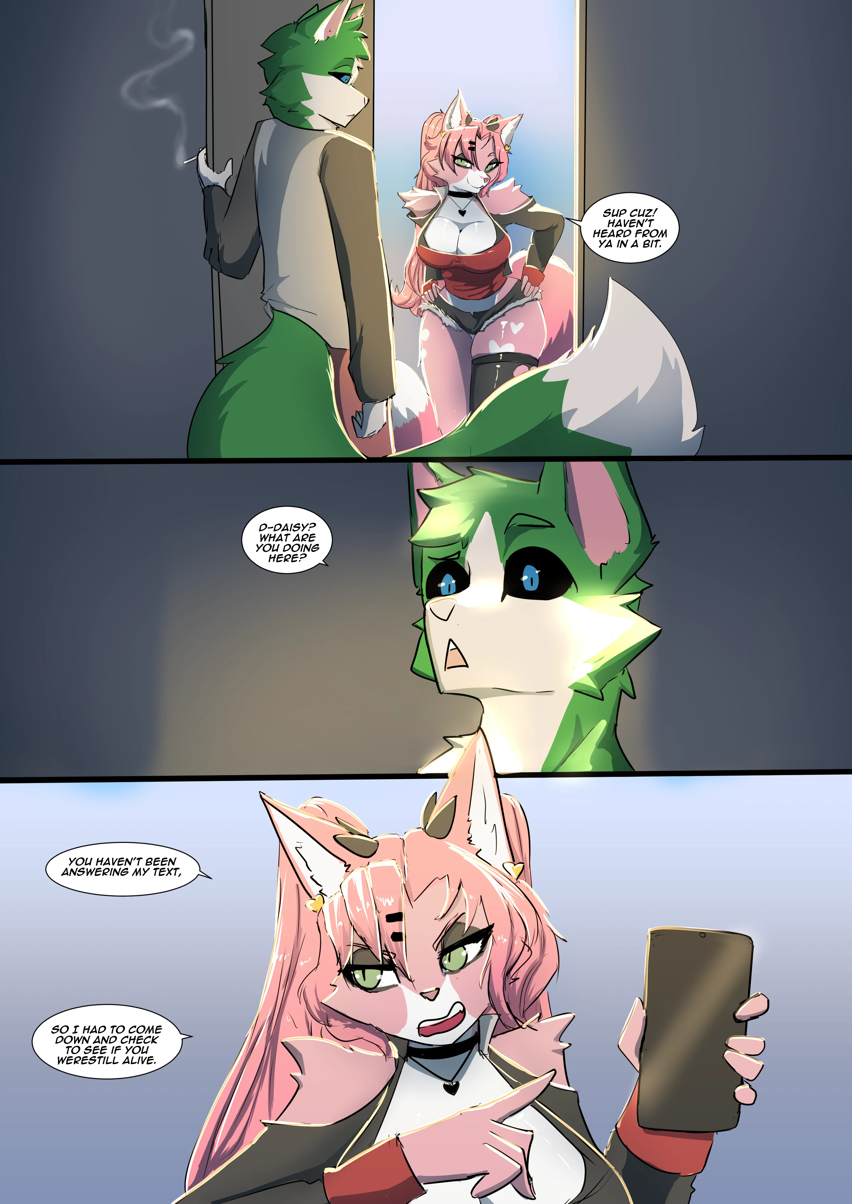 True Felines porn comic picture 32
