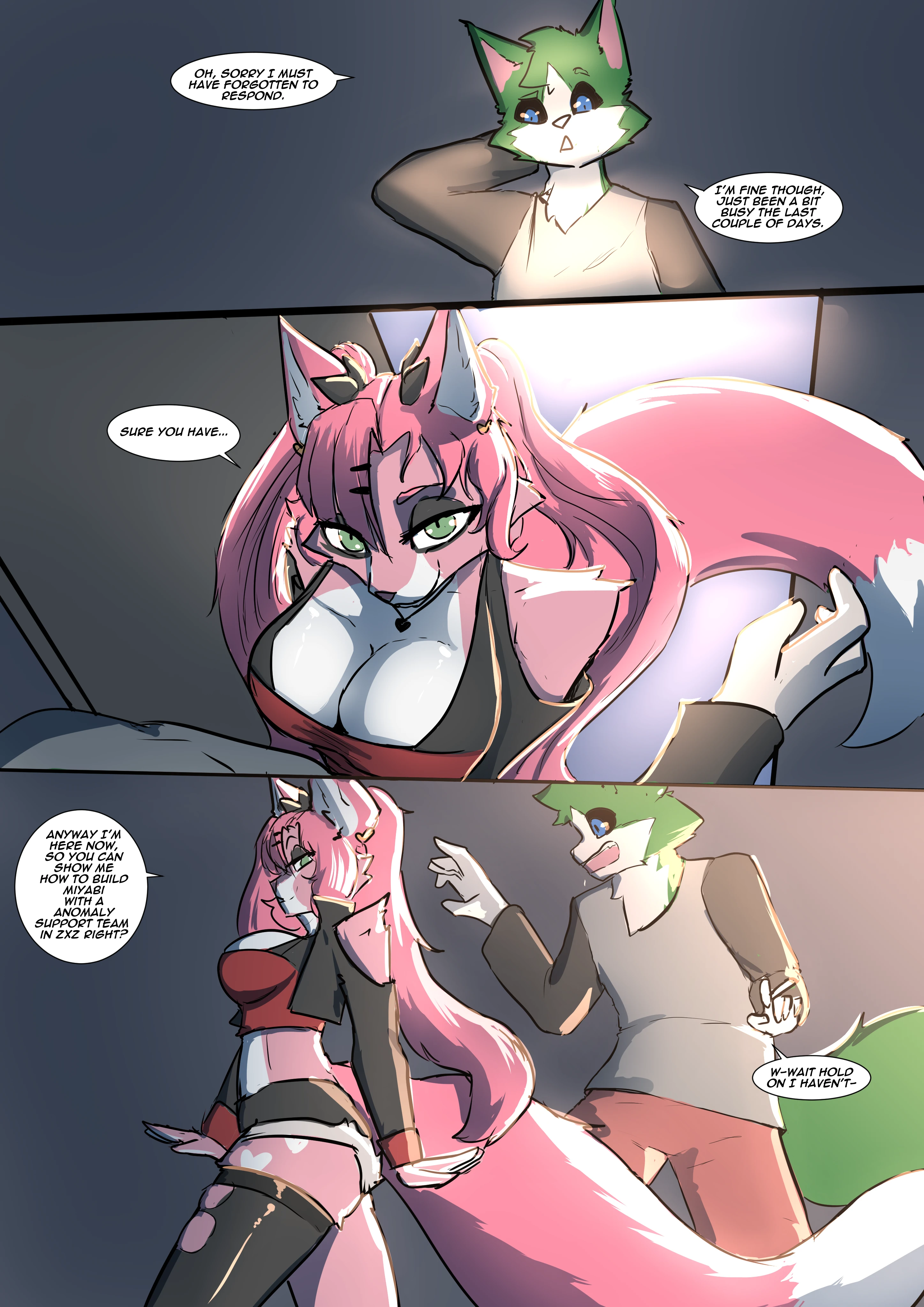 True Felines porn comic picture 34