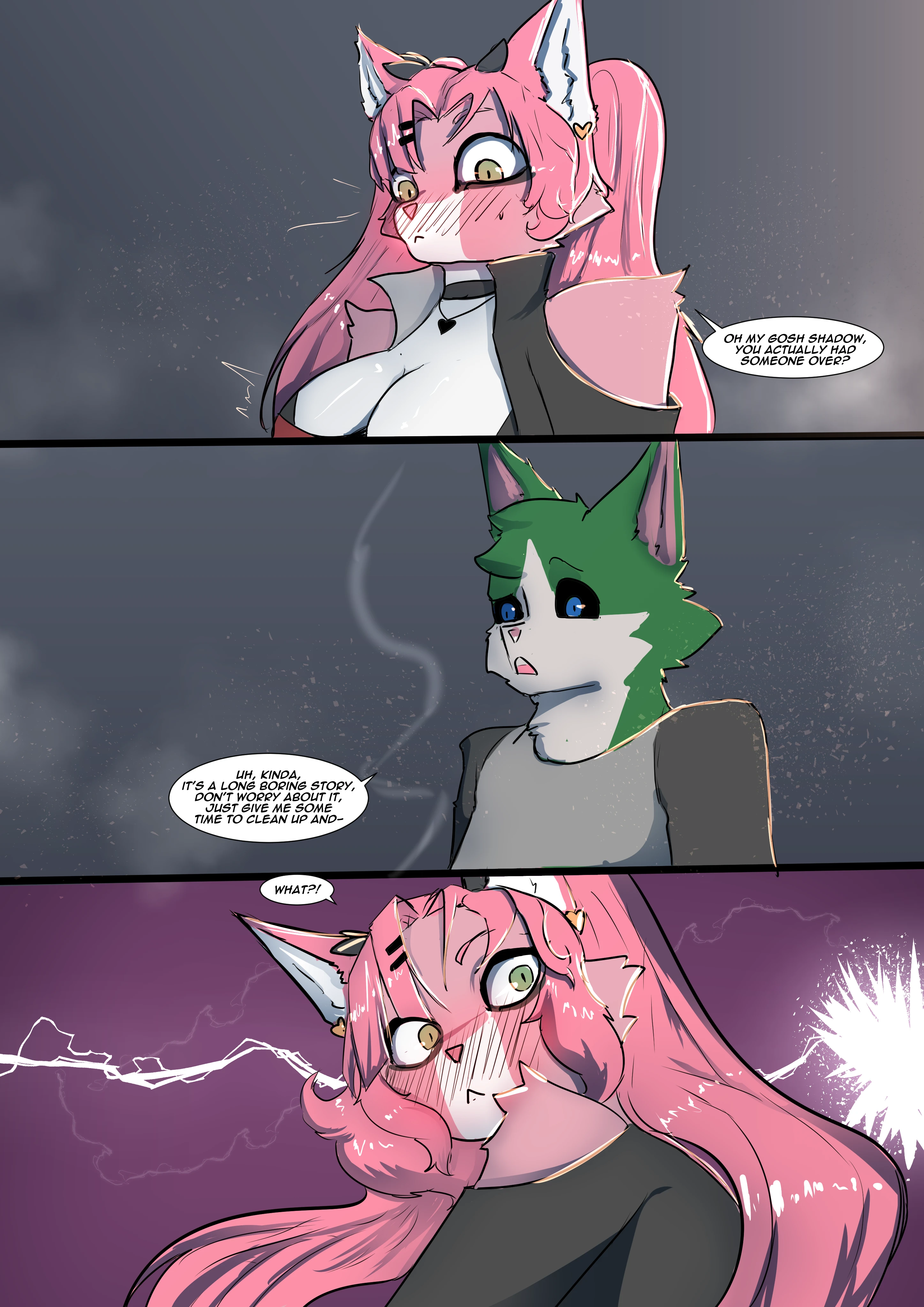 True Felines porn comic picture 35